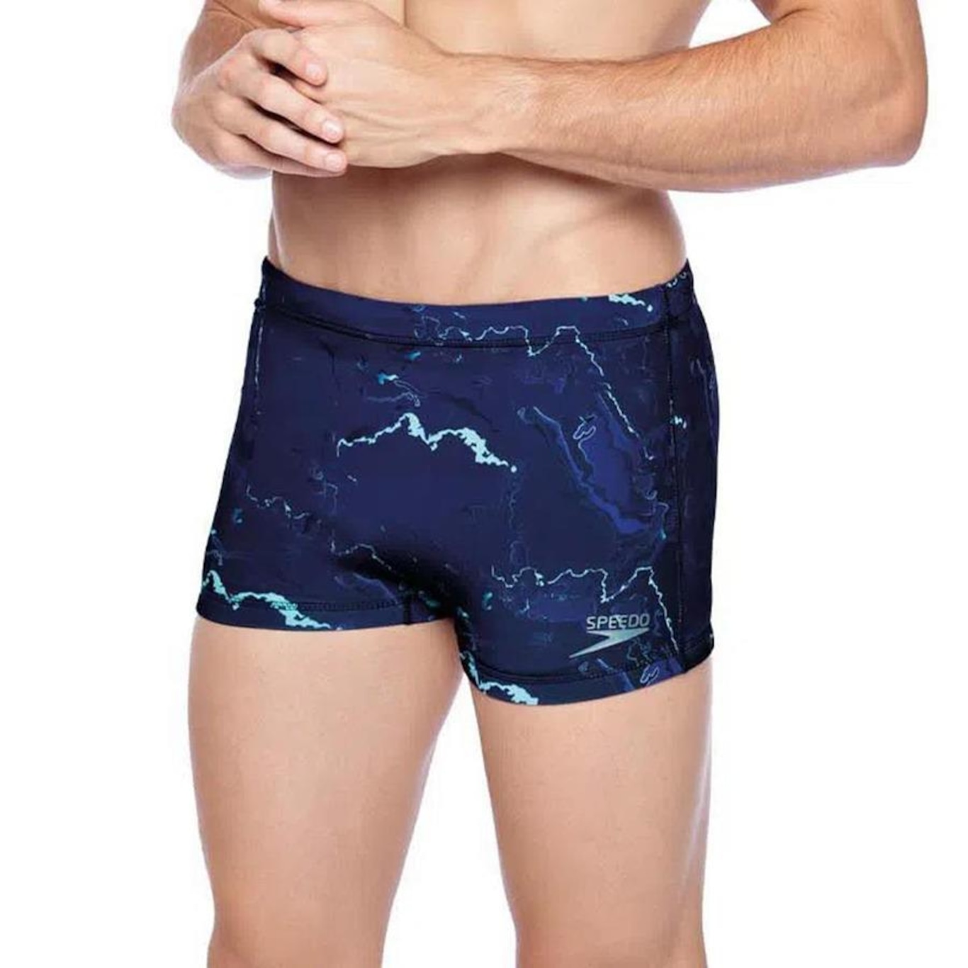 Sunga Boxer Speedo Vulcan - Masculina - Foto 1