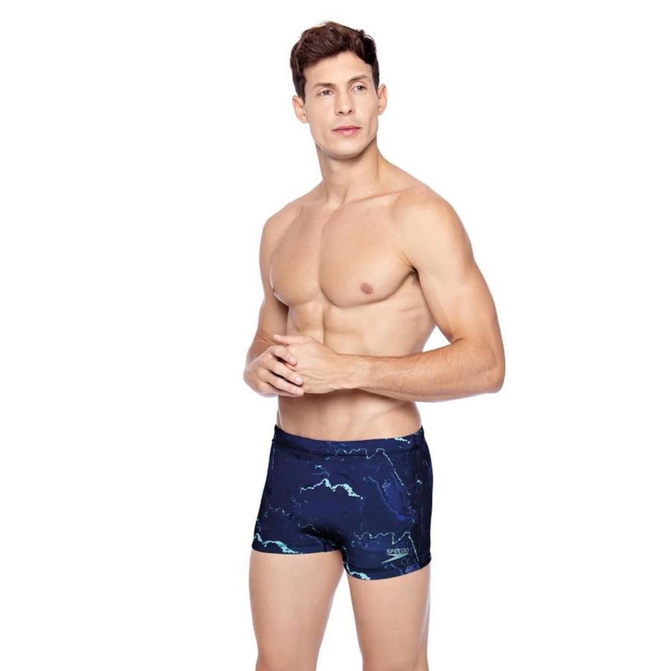 Sunga Boxer Speedo Vulcan - Masculina - Foto 2