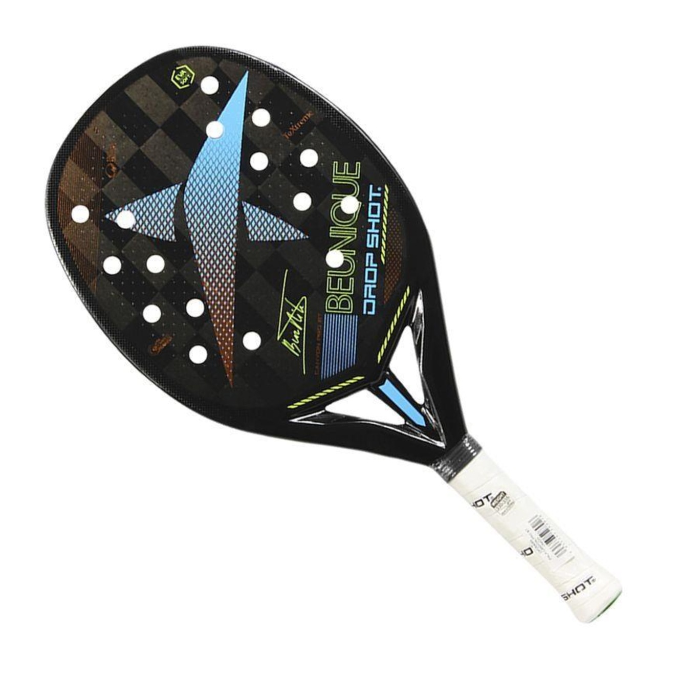 Raquette Beach Tennis Drop Shot Canyon Pro 2023 - Carbone 24K, 330g | Housse Incluse