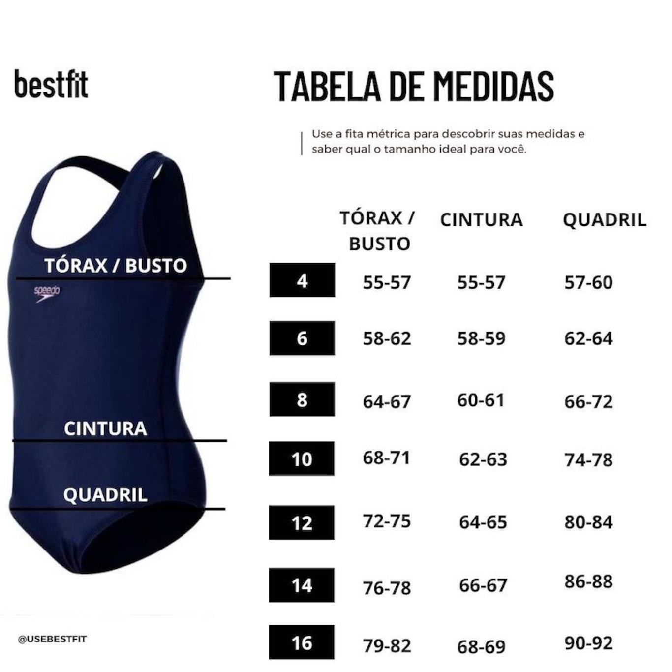 Maiô Infantil Speedo Acqua Basic Azul Marinho - Foto 4