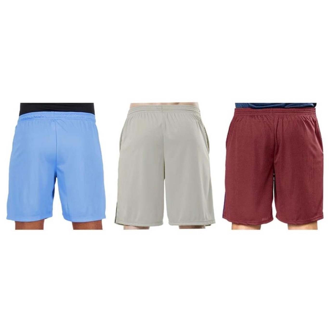 Kit Bermudas Elite Comfort - 3 Unidades - Masculina - Foto 2