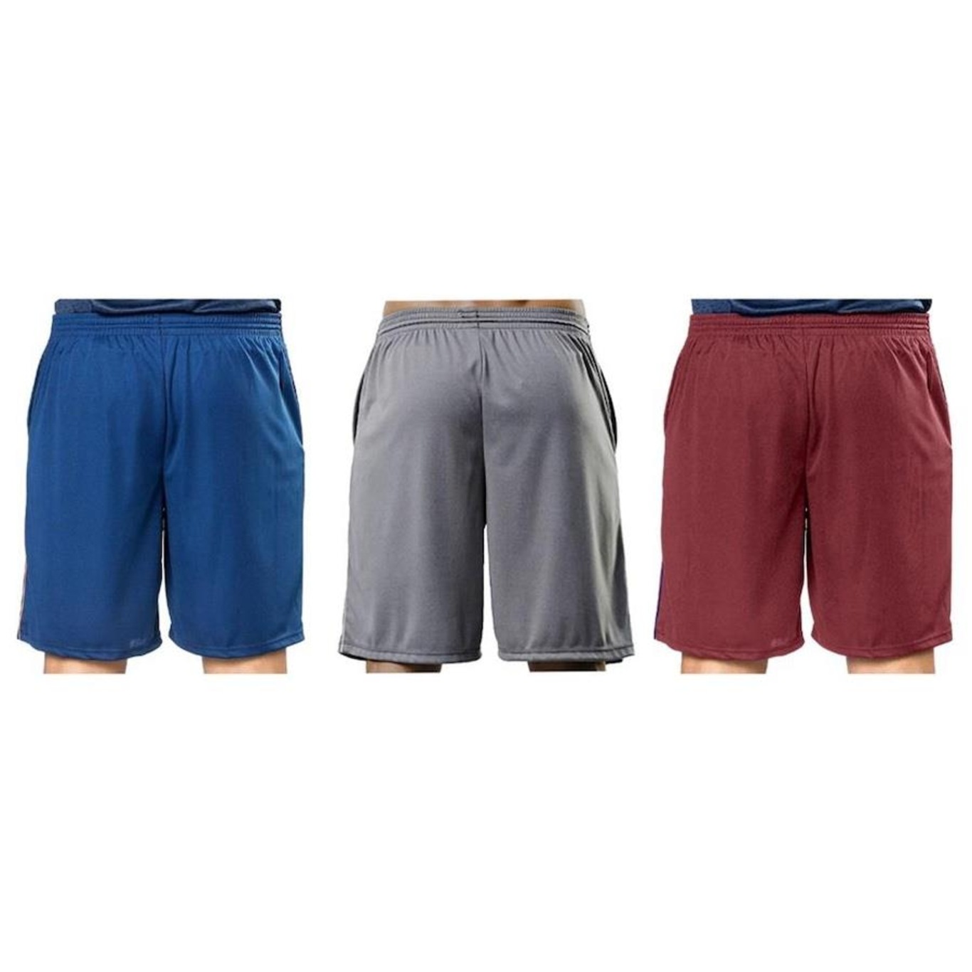 Kit Bermuda Elite Comfort - 3 Unidades - Masculina - Foto 2