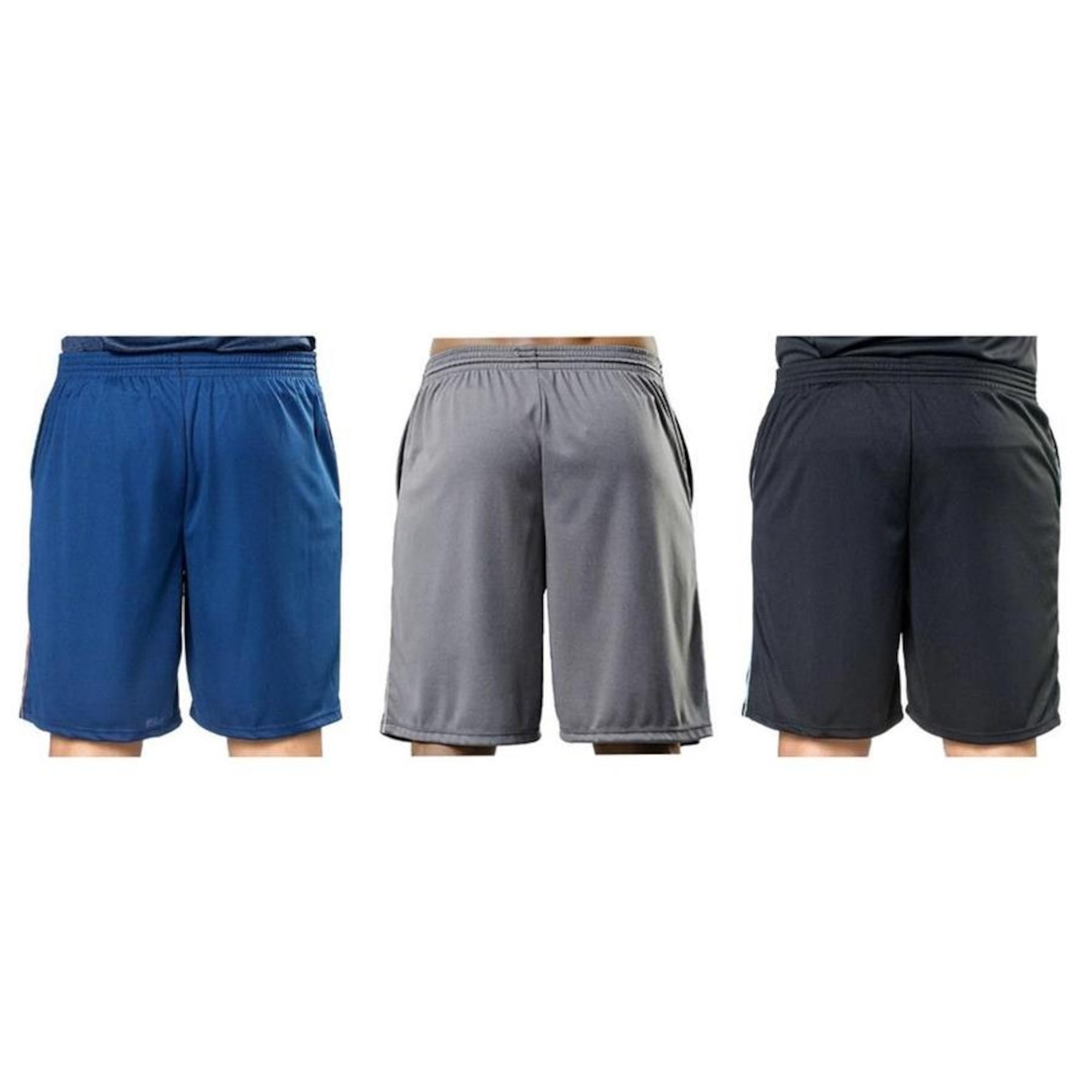 Kit Bermuda Elite Comfort - 3 Unidades - Masculina - Foto 2