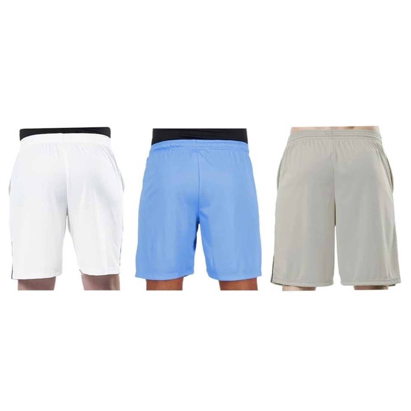 Kit Bermudas Elite Comfort - 3 Unidades - Masculina - Foto 2