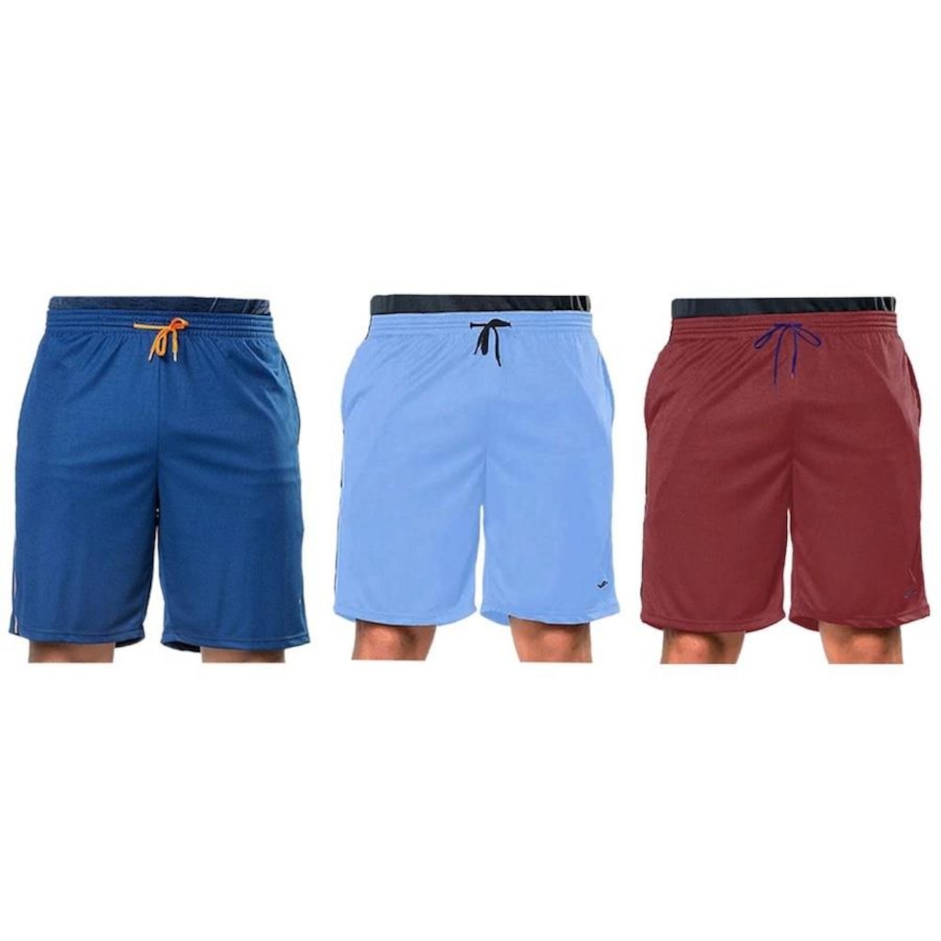 Kit Bermudas Elite Comfort - 3 Unidades - Masculina - Foto 1