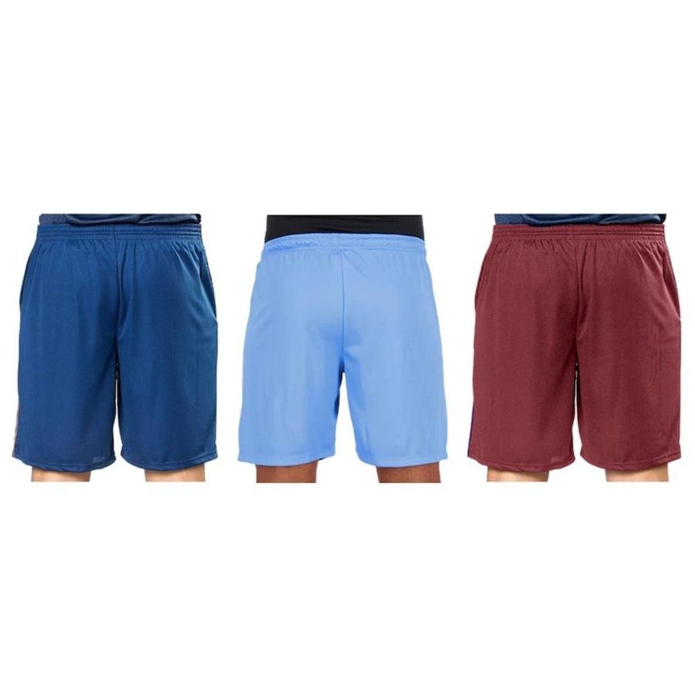 Kit Bermudas Elite Comfort - 3 Unidades - Masculina - Foto 2