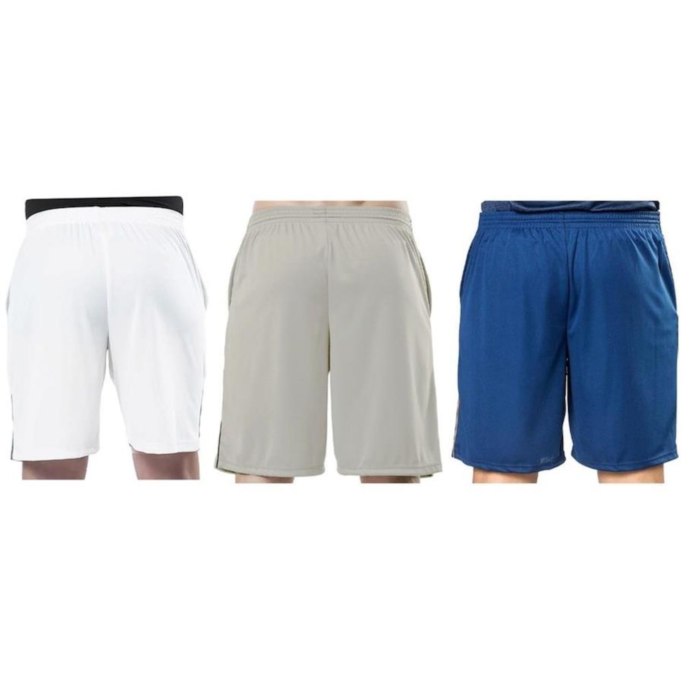 Kit Bermudas Elite Comfort - 3 Unidades - Masculina - Foto 2