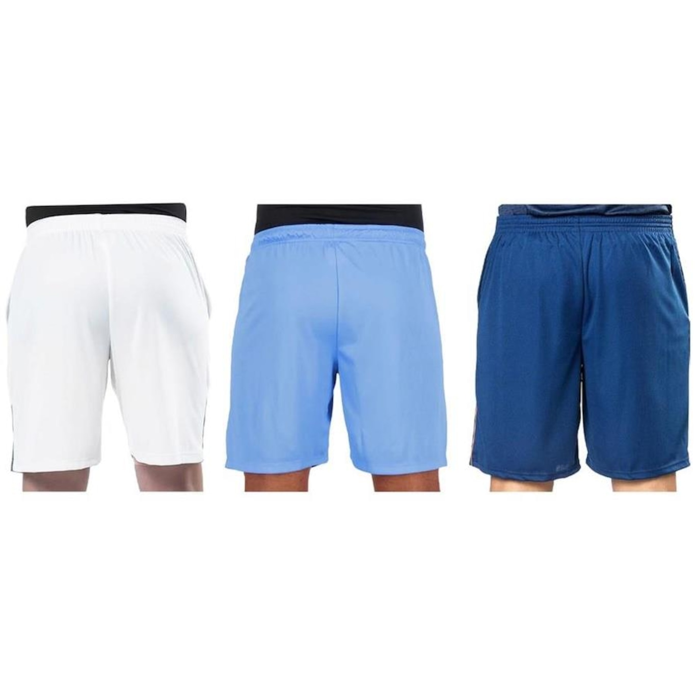 Kit Bermudas Elite Comfort - 3 Unidades - Masculina - Foto 2