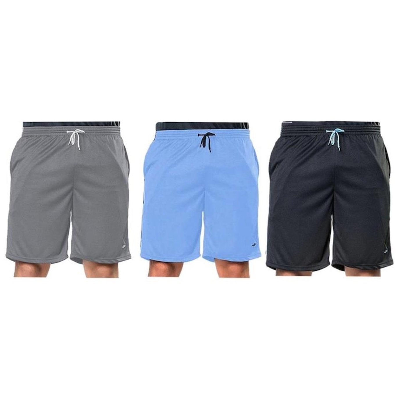 Kit Bermudas Elite Comfort - 3 Unidades - Masculina - Foto 1