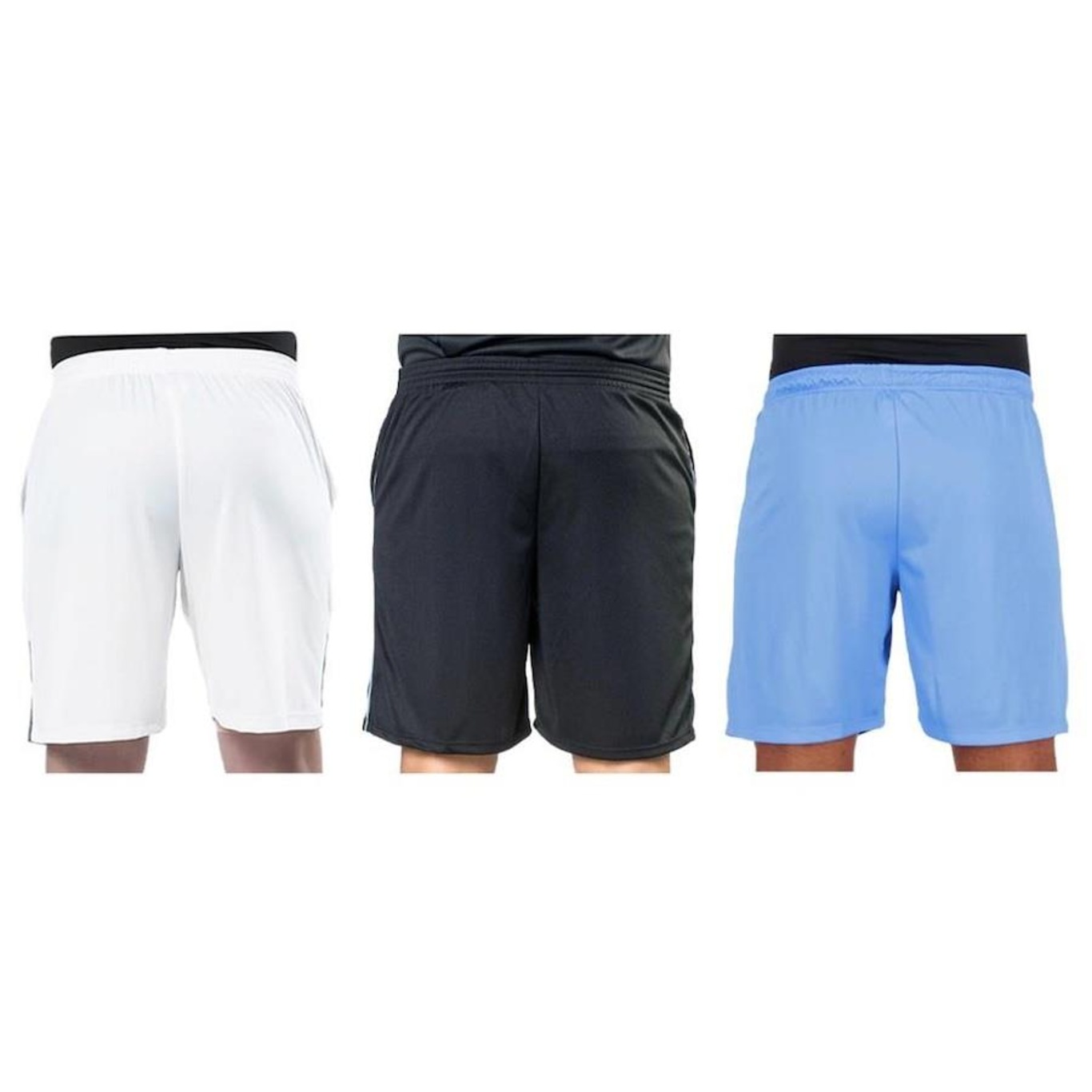 Kit Bermudas Elite Comfort - 3 Unidades - Masculina - Foto 2