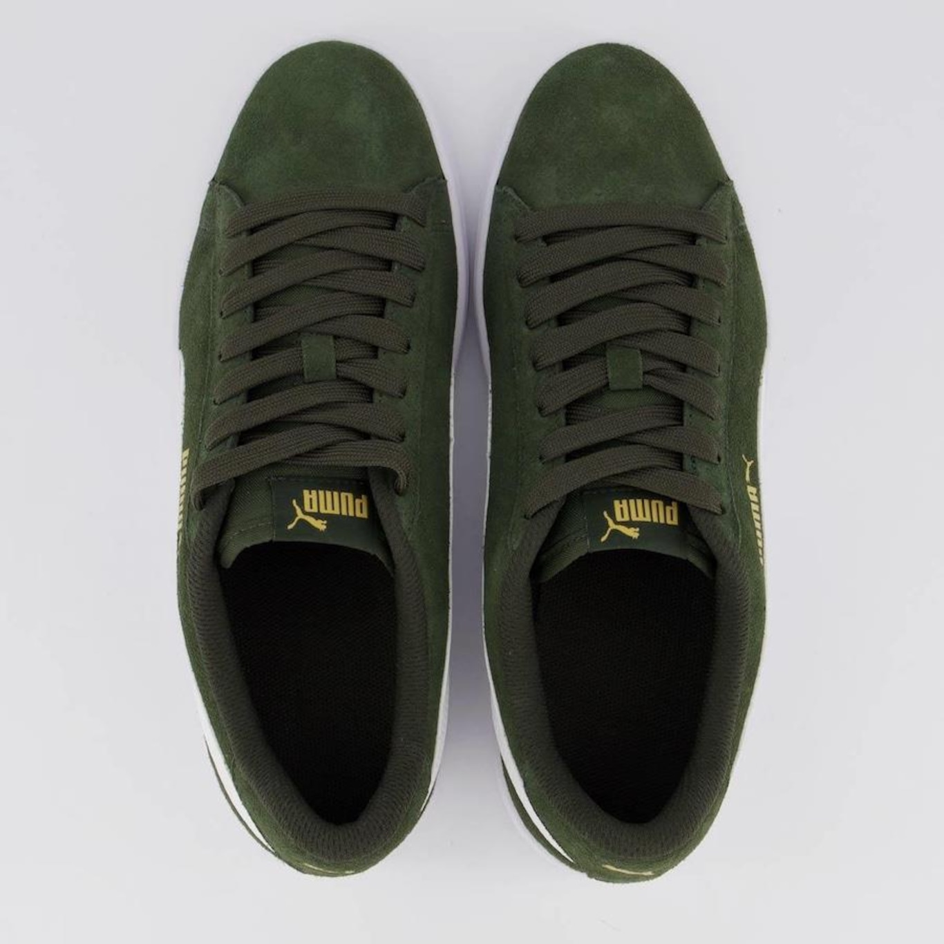 Tênis Puma Smash V2 Bdp Verde Escuro - Foto 4