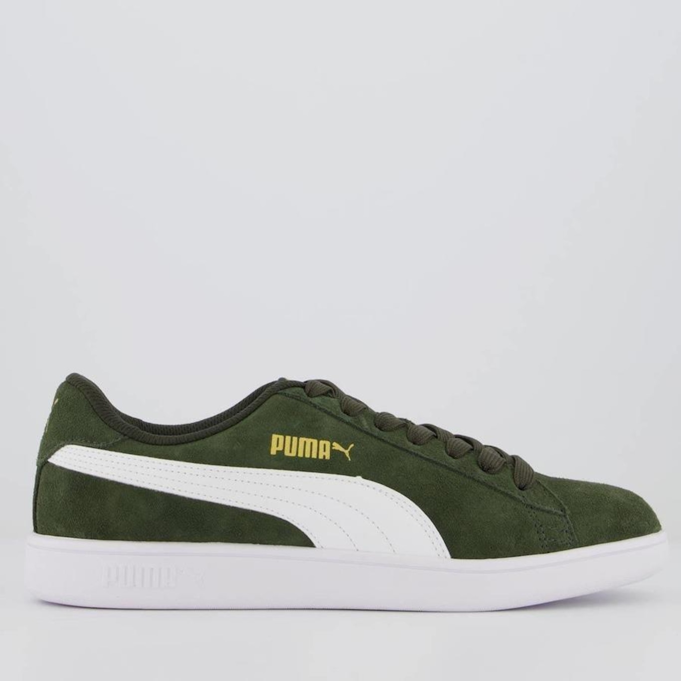 Tênis Puma Smash V2 Bdp Verde Escuro - Foto 1