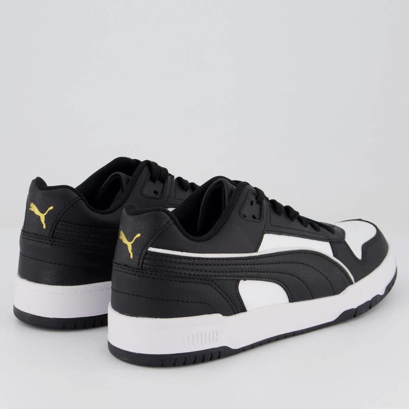 Tênis Puma Rbd Game Low Bdp Preto e Branco - Foto 3