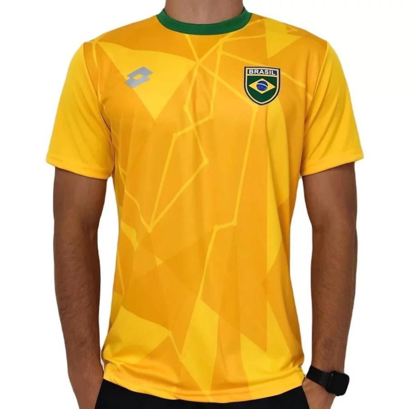 Camisa Lotto Seleção Brasil - Masculina - Foto 1