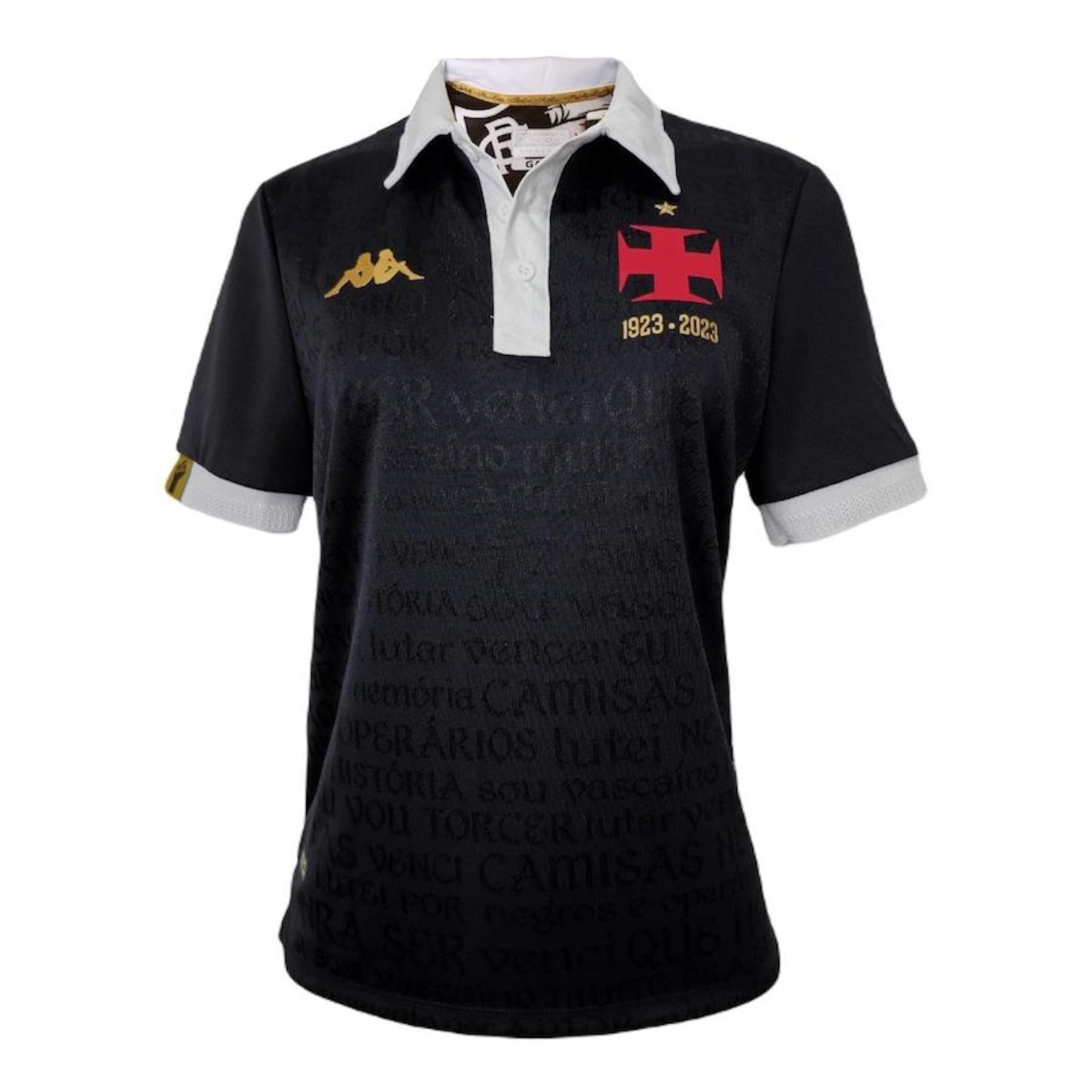 Camisa do Vasco da Gama 2023/2024 Uniforme 3 Torcedor Kappa - Feminina - Foto 1