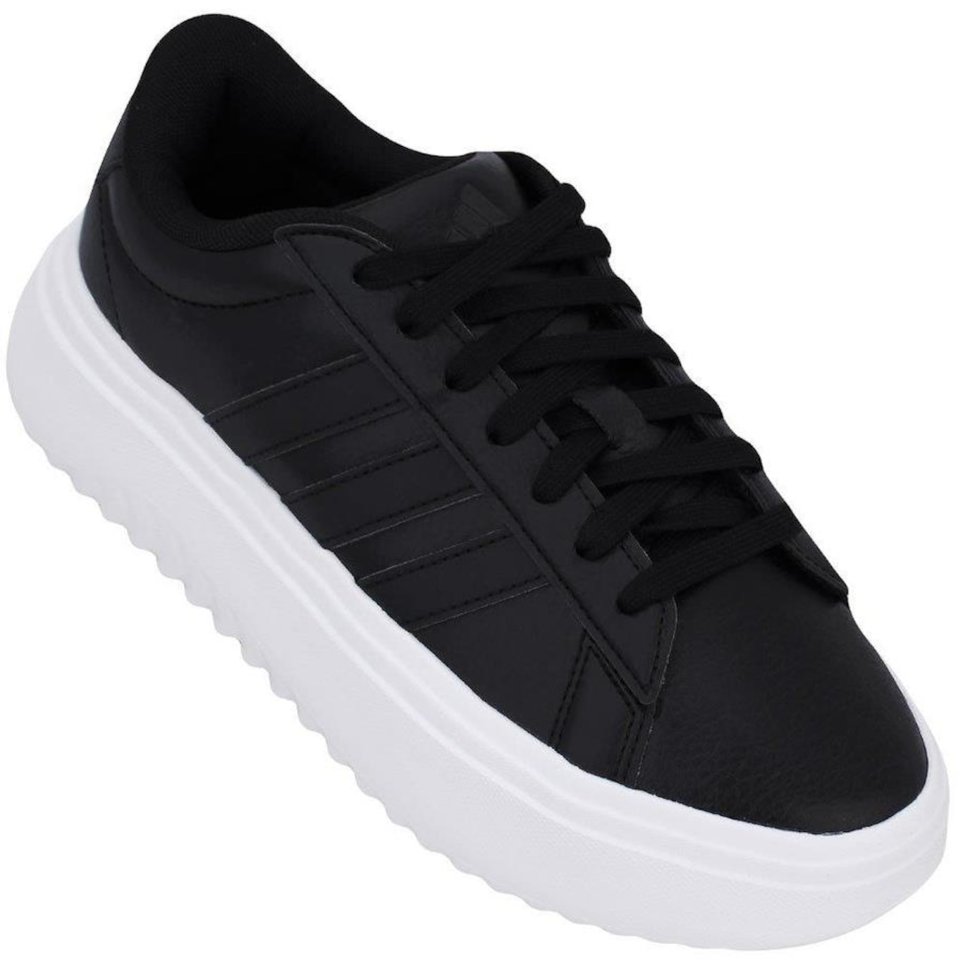 Tênis Adidas Grand Court Platform - Feminino - Foto 2