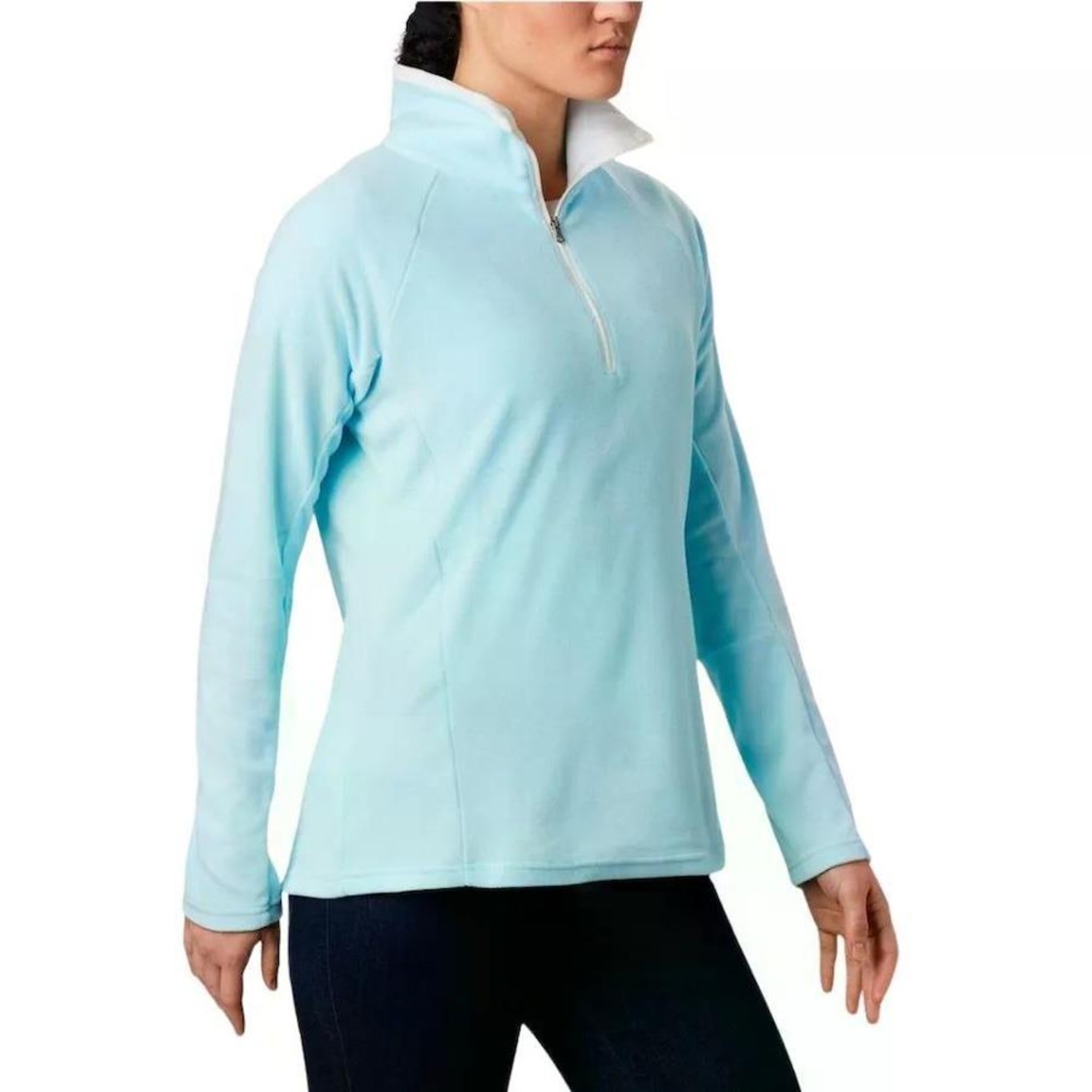 Blusão sem Capuz Columbia Glacial Iv 1/2 Zip - Feminina - Foto 2