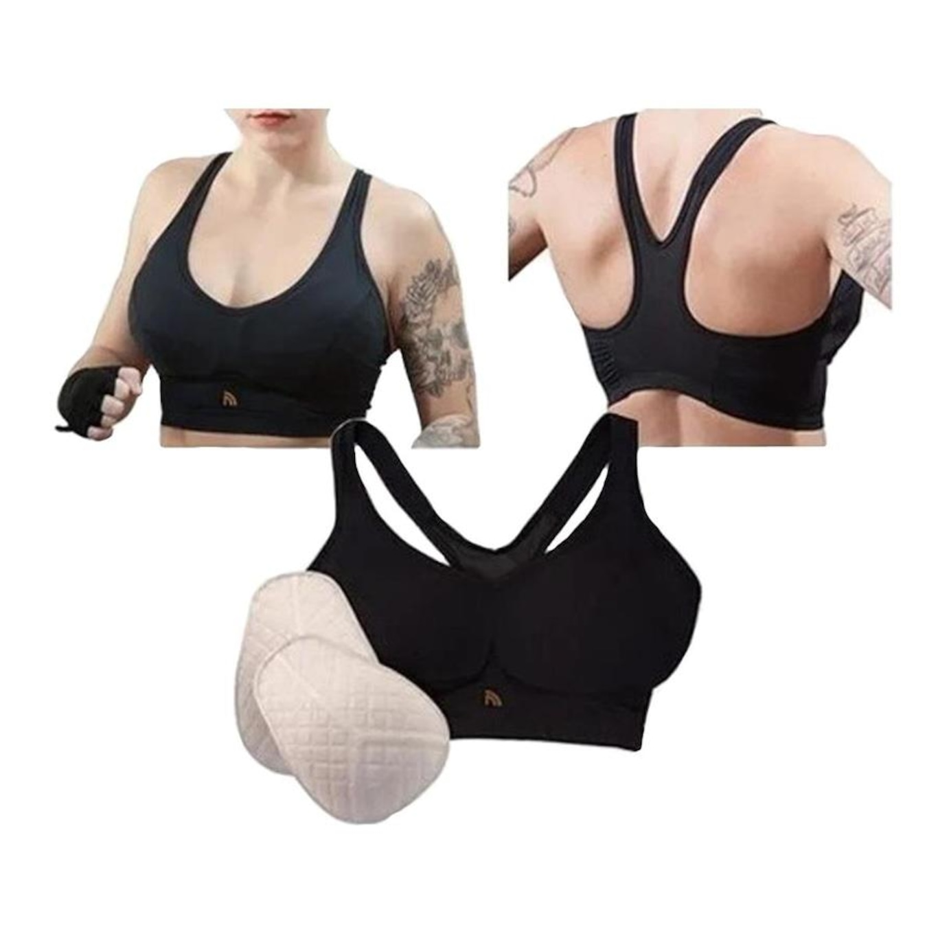 Top Fitness Prottector com Protetor Compress - Feminino - Foto 4