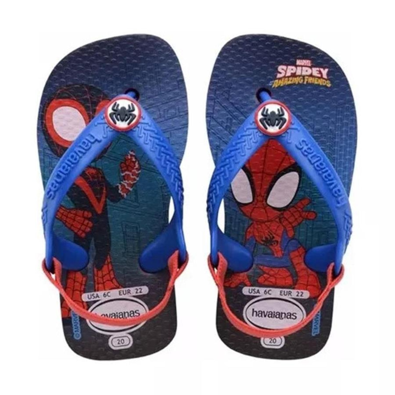 Chinelo Havaianas Baby Marvel - Infantil - Foto 1