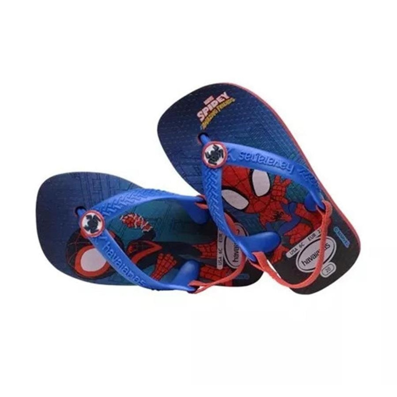 Chinelo Havaianas Baby Marvel - Infantil - Foto 4