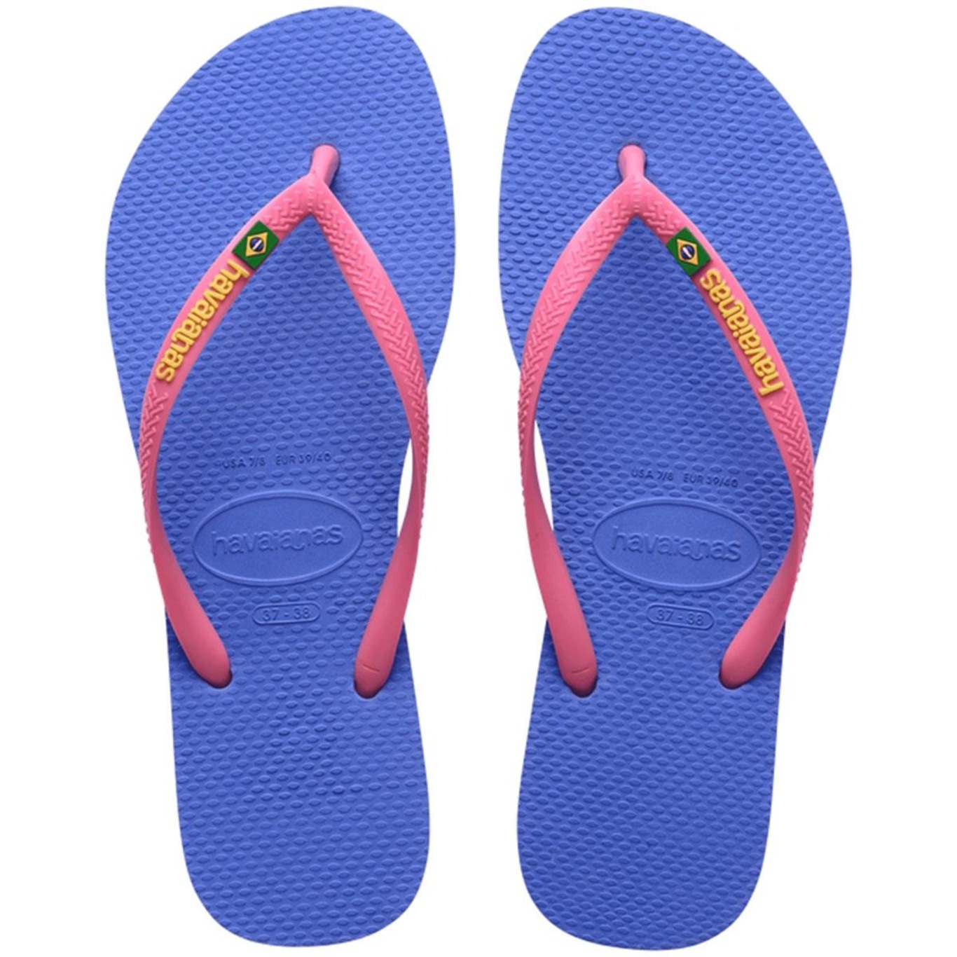 Chinelo Havaianas Slim Brasil Feminino - Foto 1