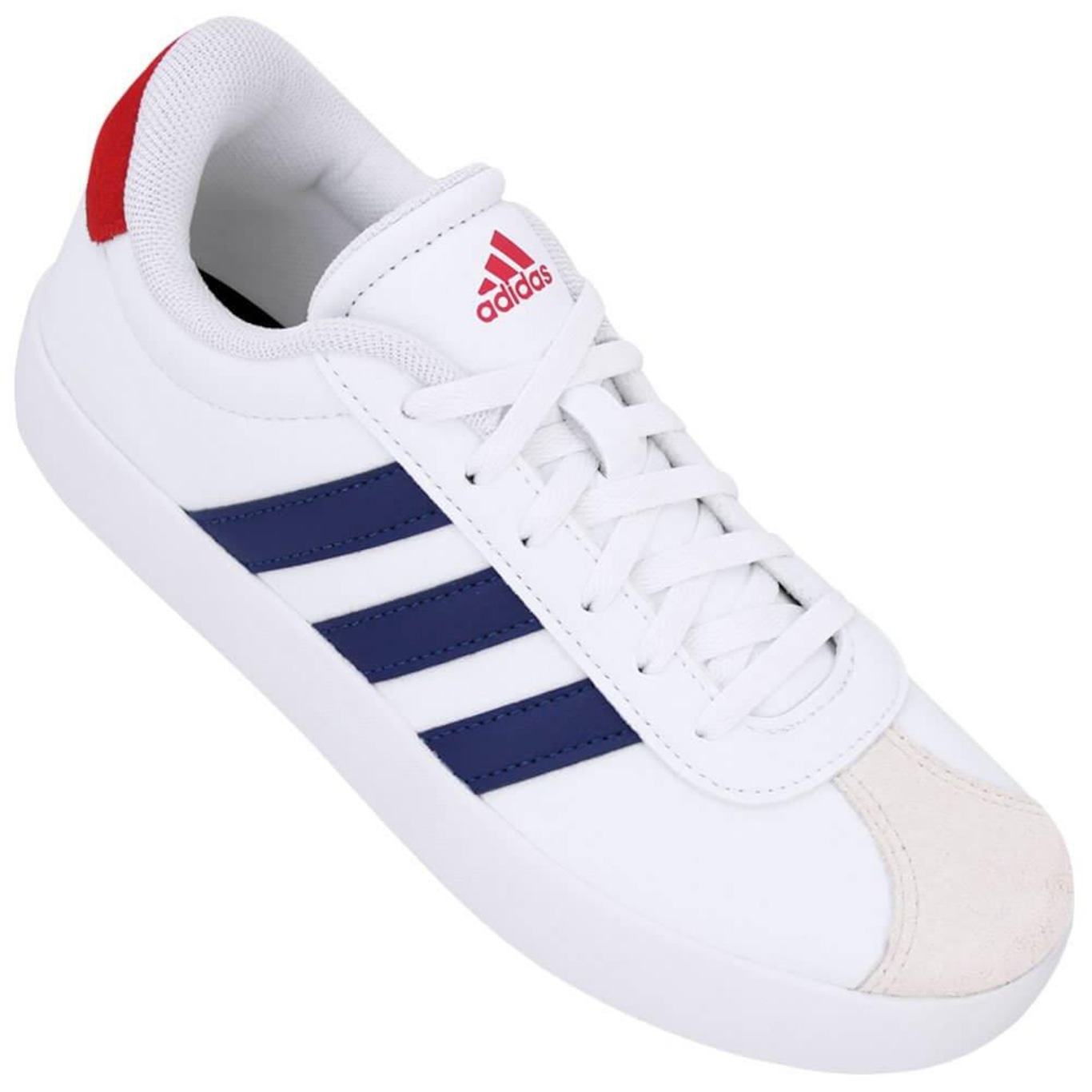 Tênis Adidas Vl Court 3.0 K - Infantil - Foto 2