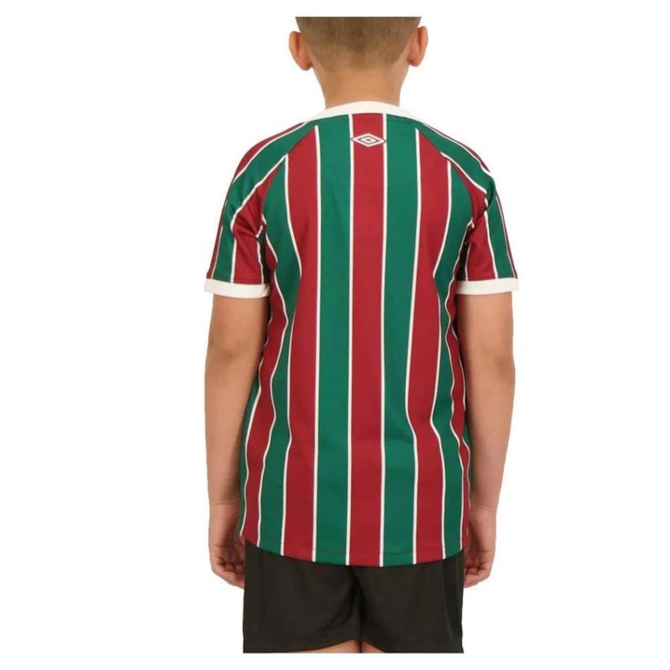 Camisa do Fluminense Juv. Of. 1 2023 Umbro - Infantil - Foto 4