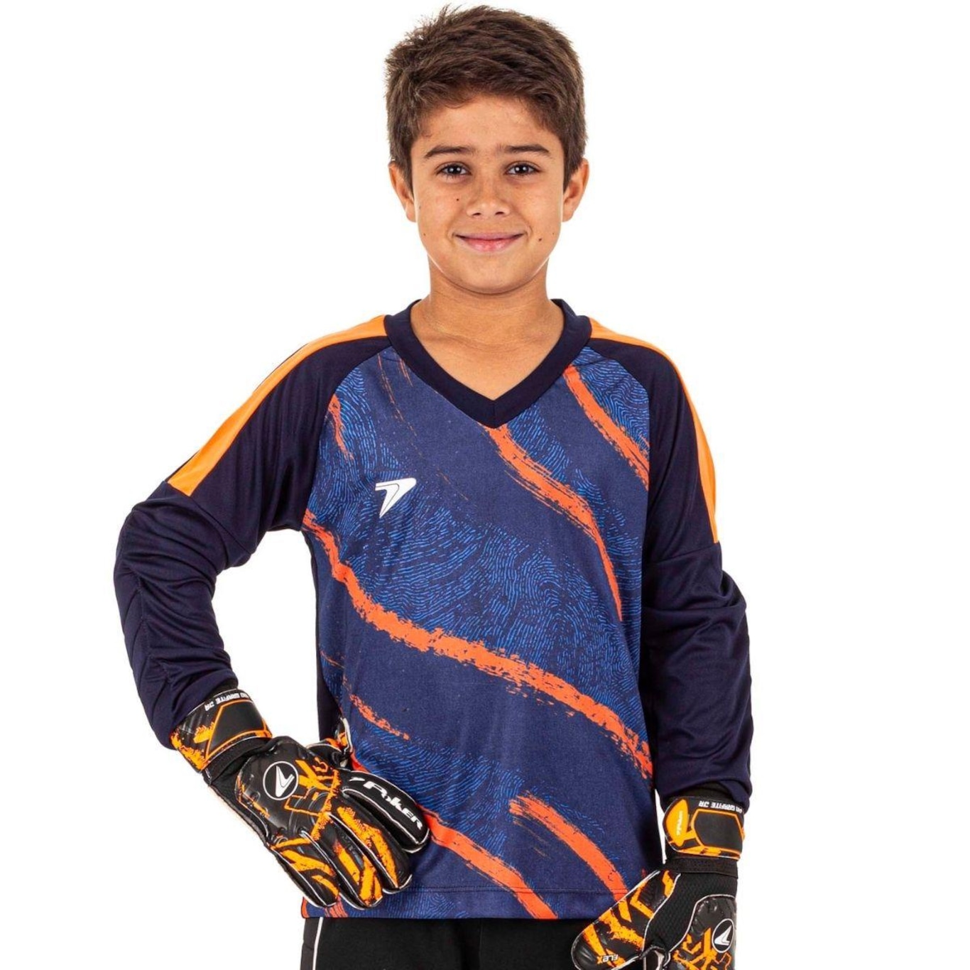 Camisa de Goleiro Poker Orbit - Infantil - Foto 1