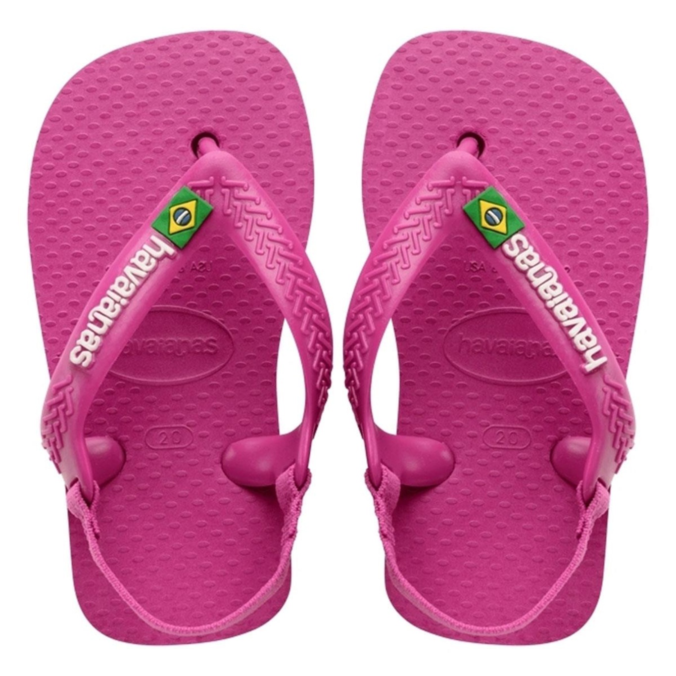 Chinelo Havaianas Baby Brasil Logo Infantil - Foto 1