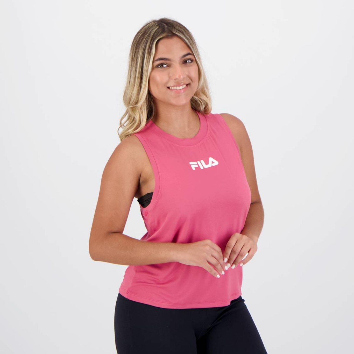 Camiseta Regata Fila Soft - Feminina - Foto 5