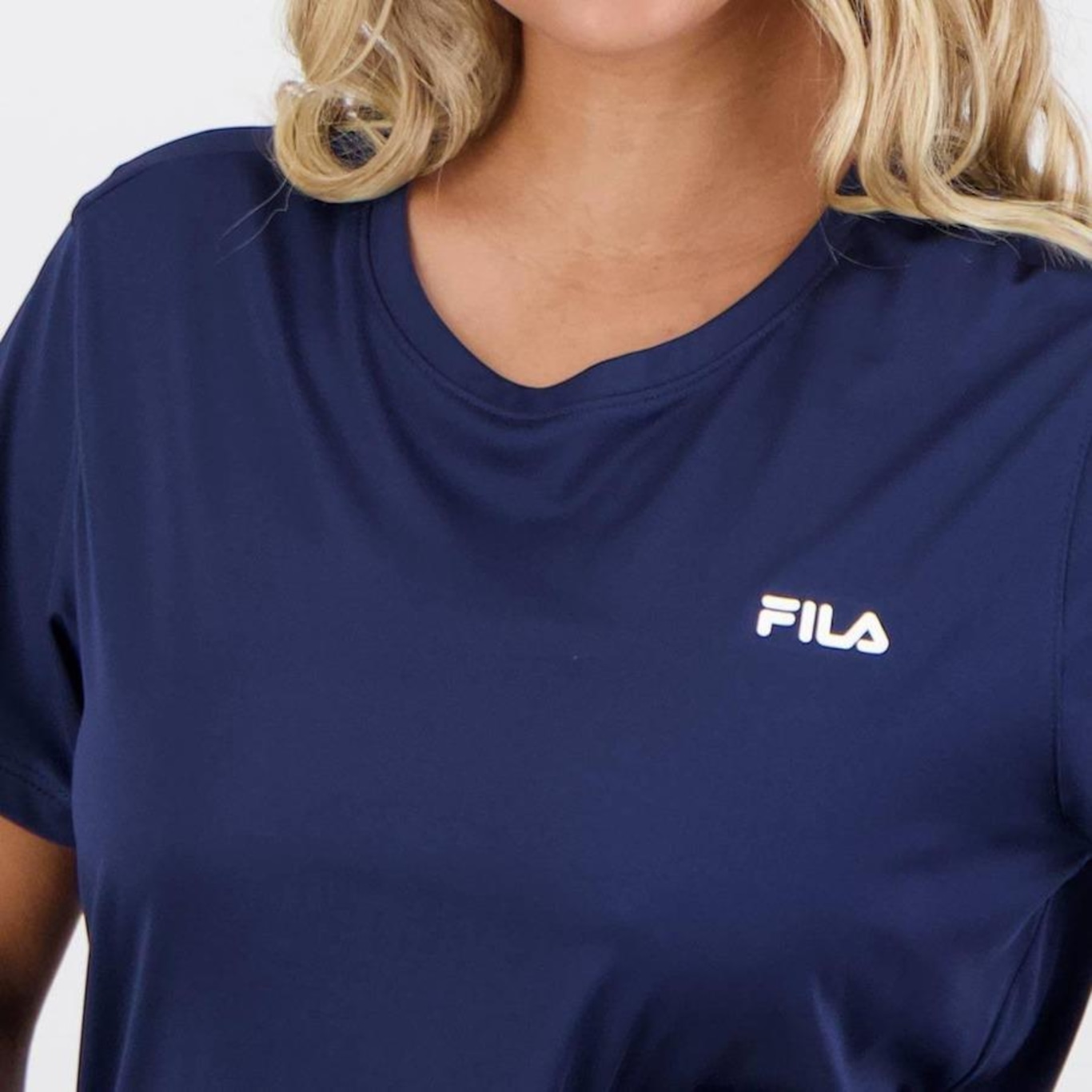 Camiseta Fila Basic Sports Polygin - Feminina - Foto 4