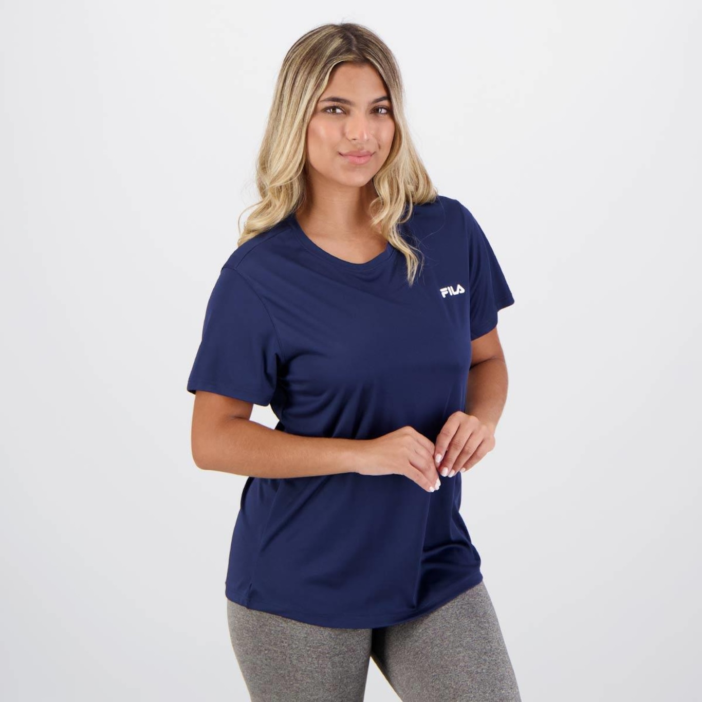 Camiseta Fila Basic Sports Polygin - Feminina - Foto 5