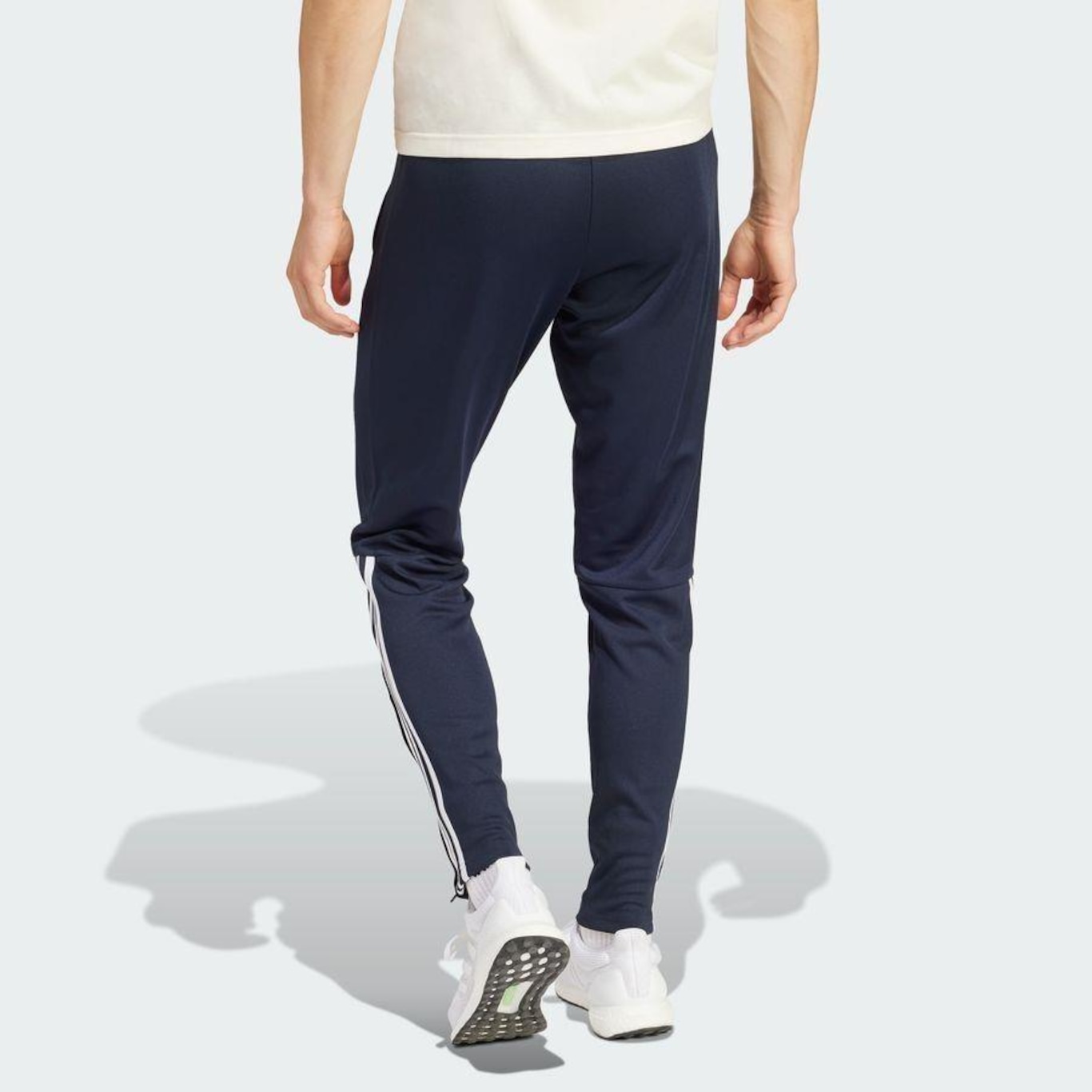 Calça adidas Sereno Três Listras Aeroready - Masculina - Foto 4