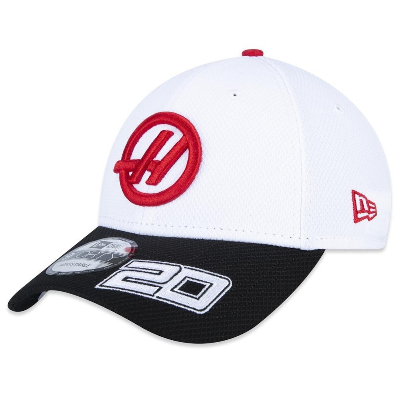 Boné New Era 9Forty Kevin Magnussen Equipe Haas F1 2024 - Snapback - Adulto - Foto 1