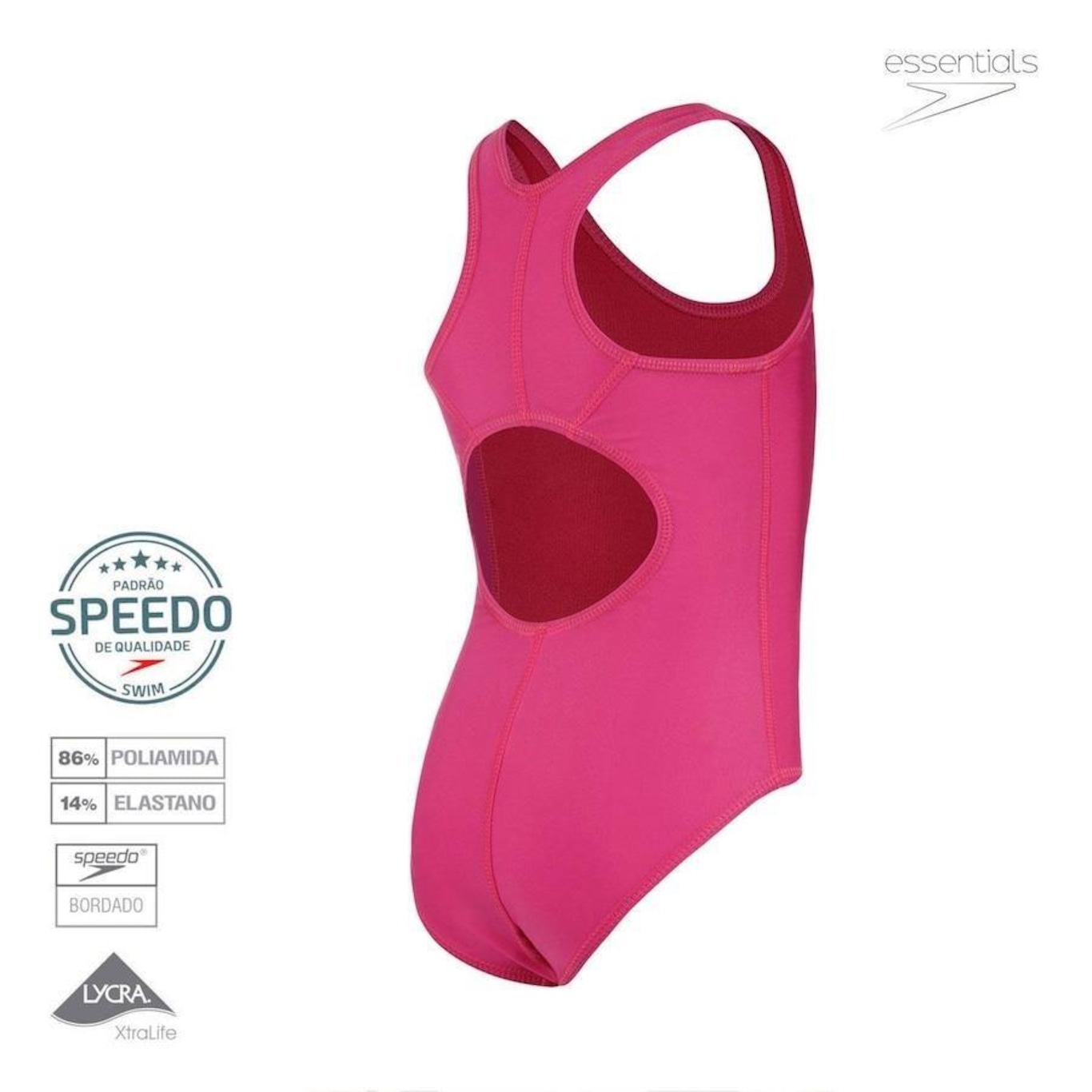 Maiô Vital 3 Inf. Speedo - Shock Infantil - Foto 2