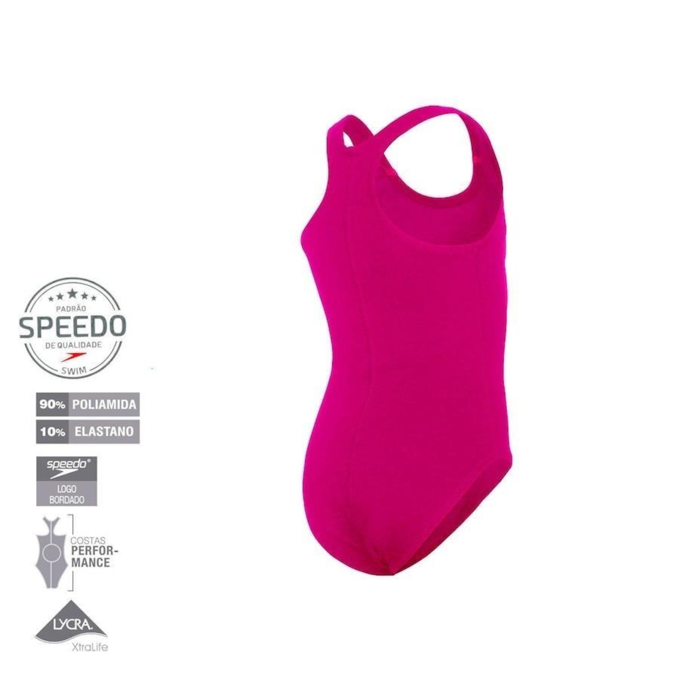 Maiô Acqua Basic Speedo - Infantil - Foto 2