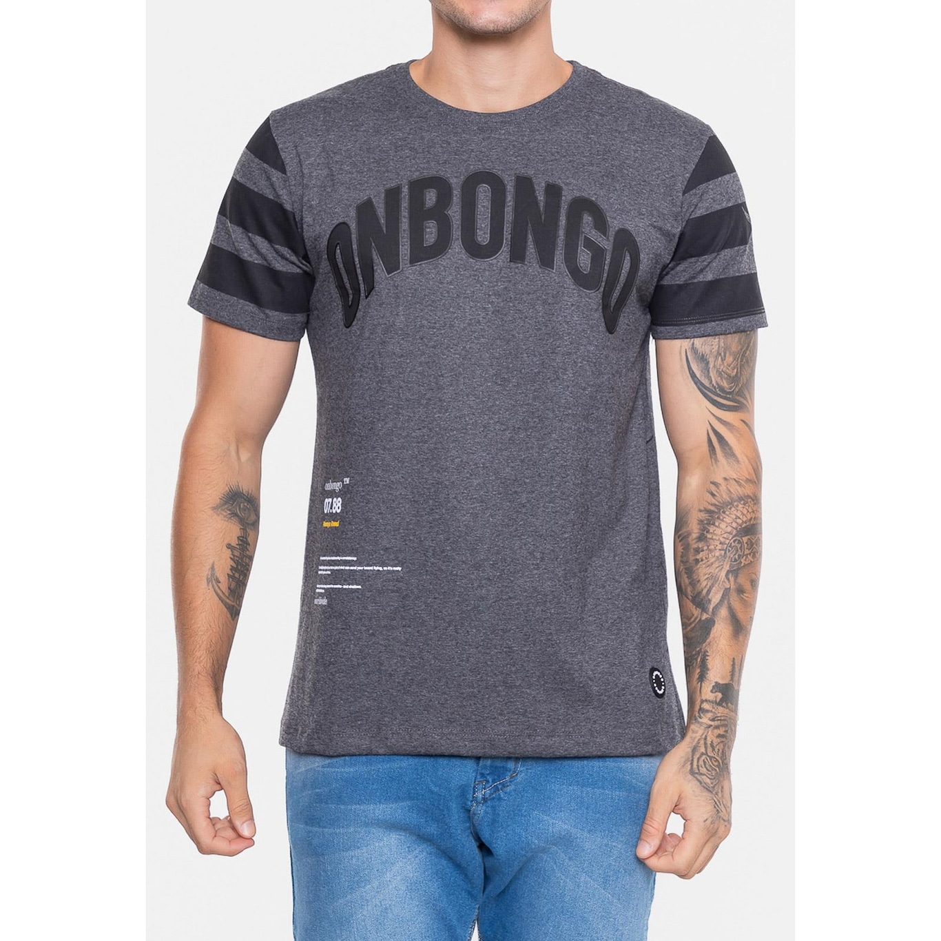 Camiseta Onbongo Especial Cluster - Masculina - Foto 3