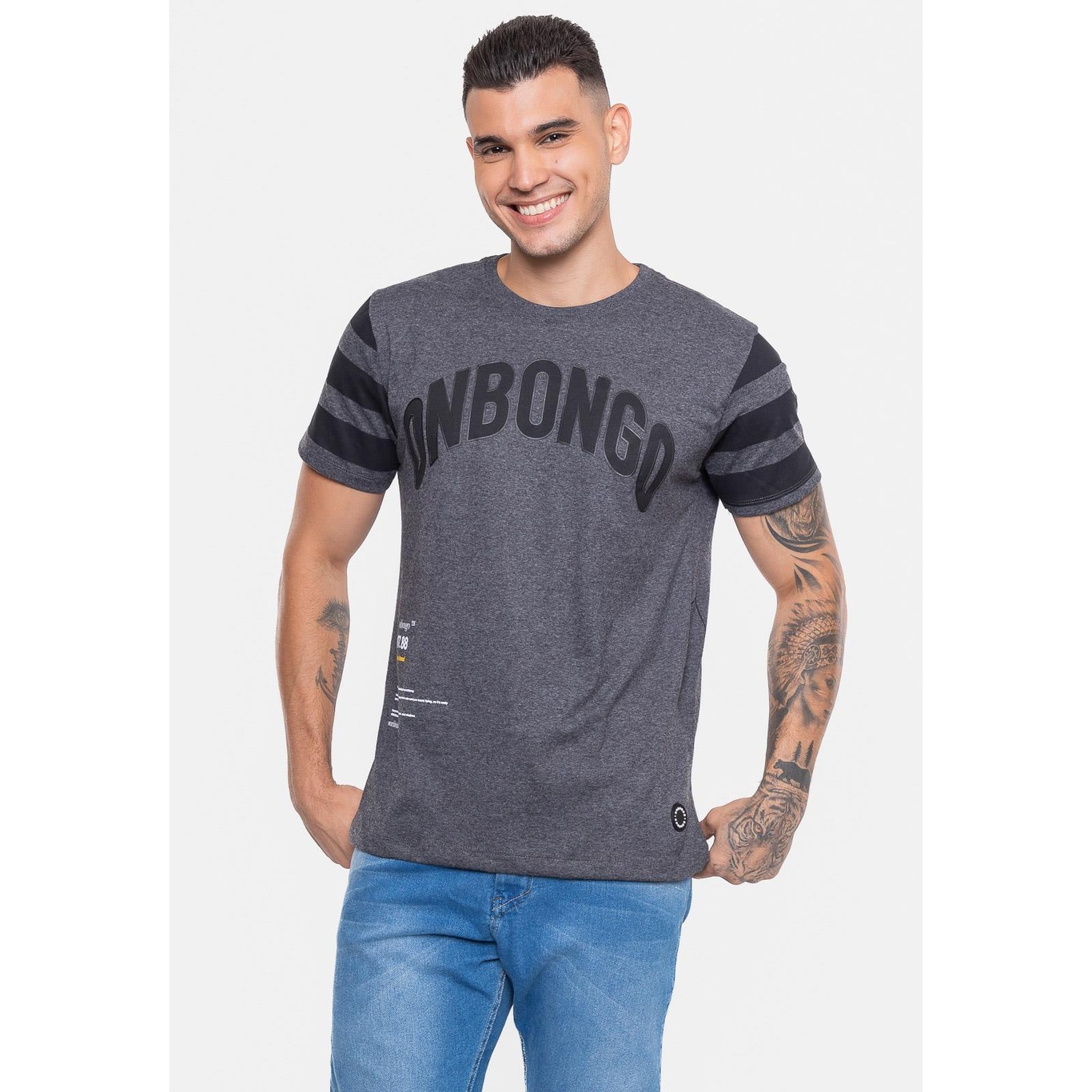 Camiseta Onbongo Especial Cluster - Masculina - Foto 4