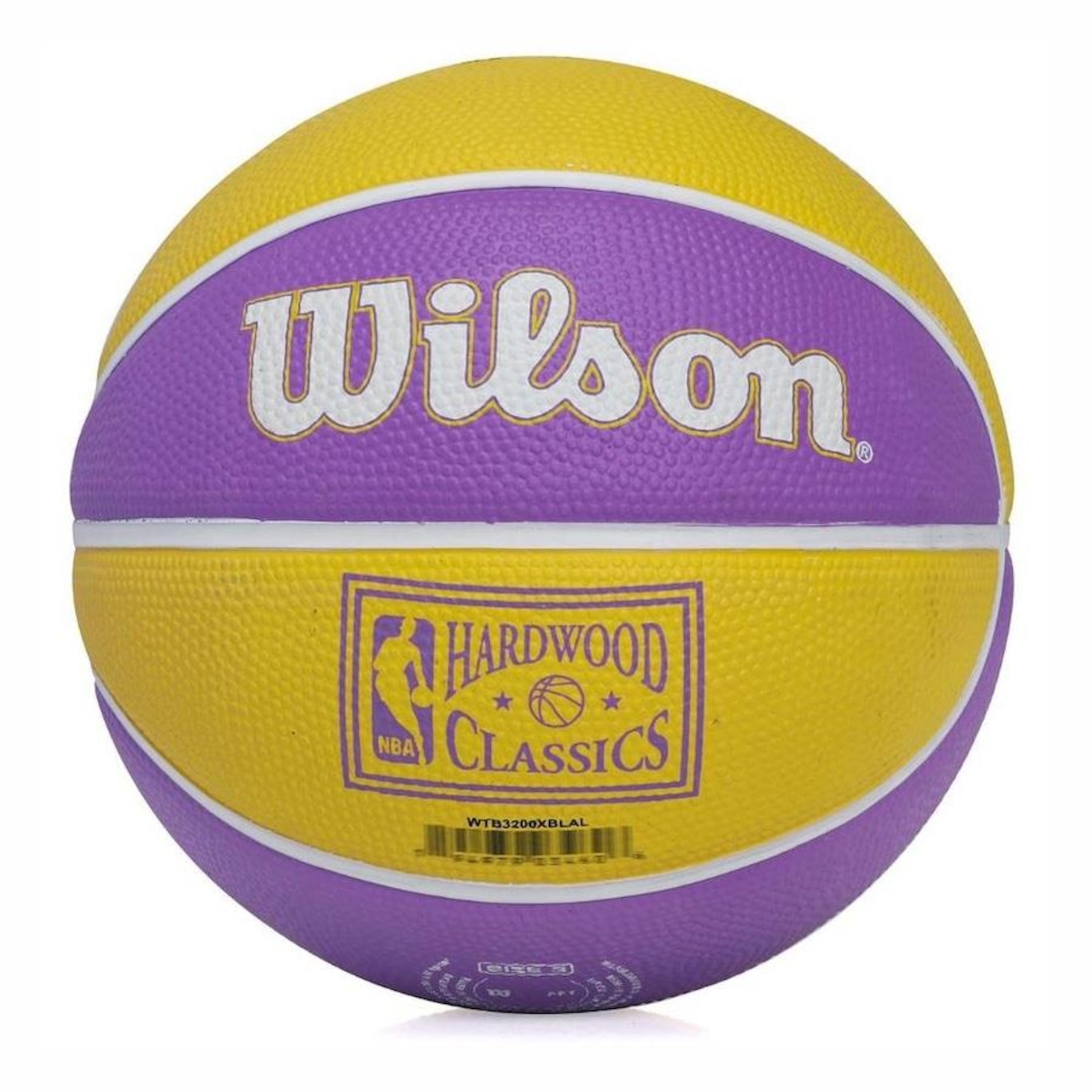 Mini Bola de Basquete Wilson Nba Team Retro La Lakers - Foto 2