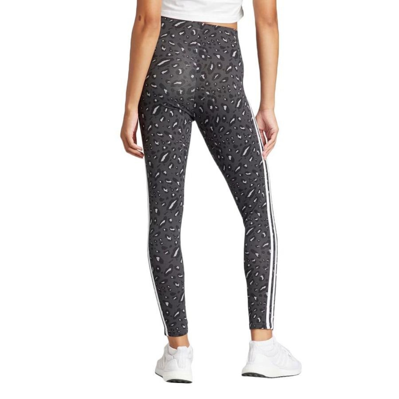 Calça Legging adidas Animal Print 3S - Feminina - Foto 3