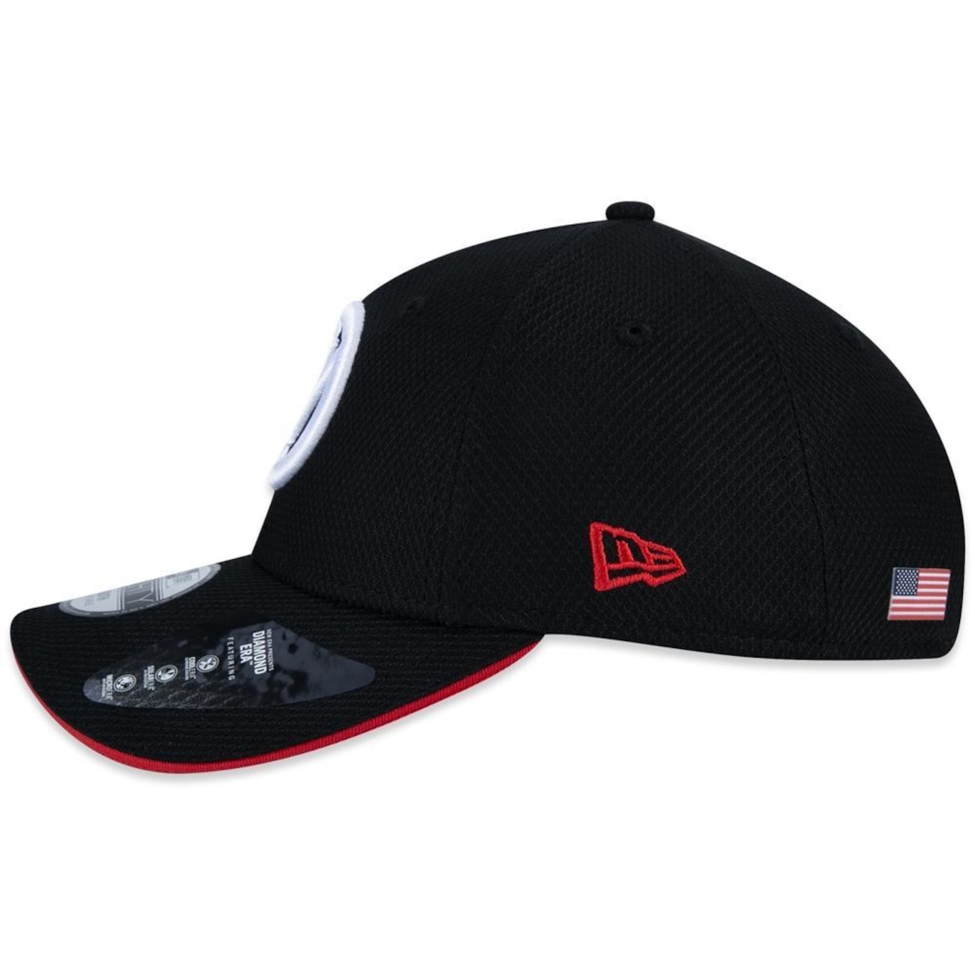 Boné New Era 9Forty Equipe Haas F1 2024 - Snapback - Infantil - Foto 4