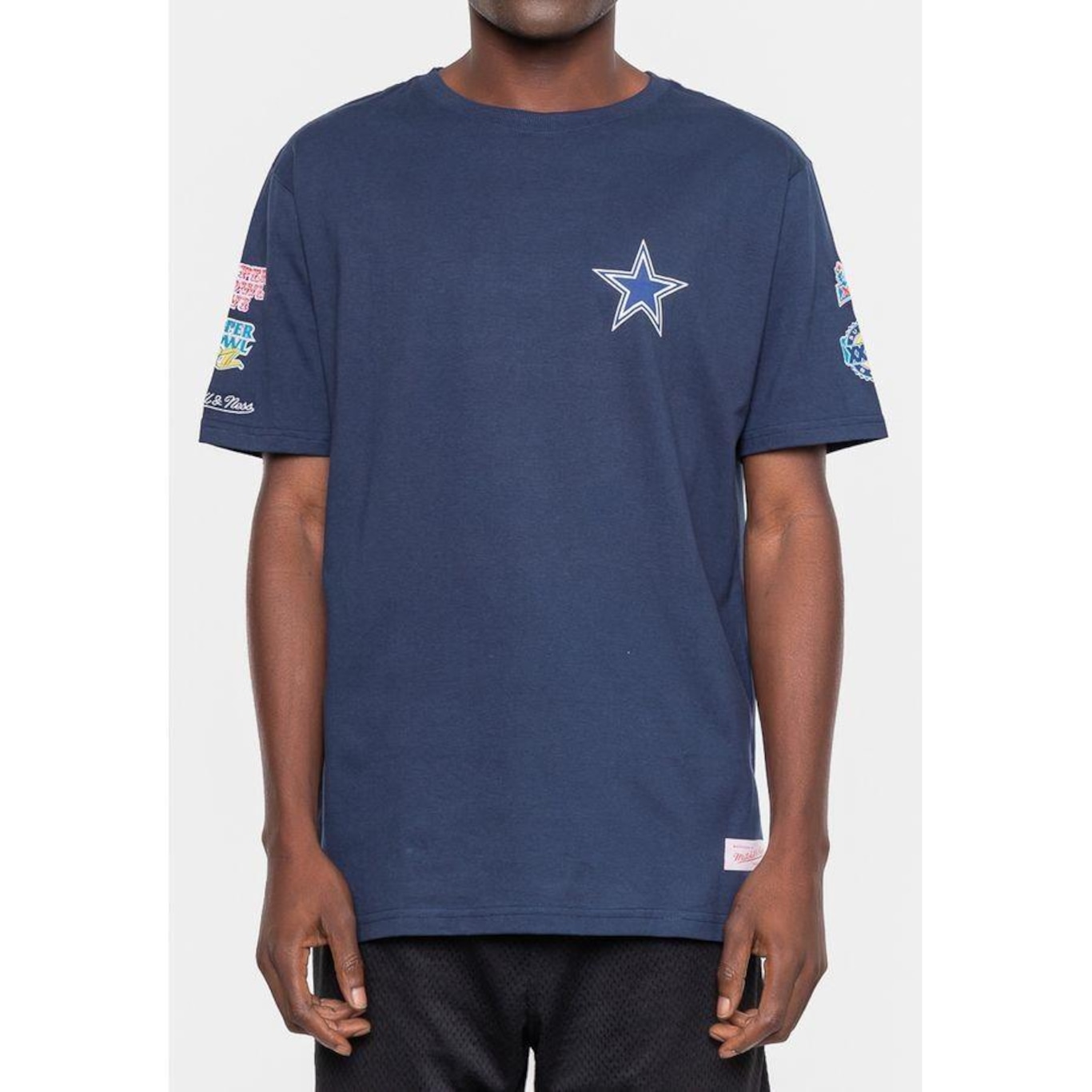 Camiseta Mitchell & Ness Masculina Superbowl Champ Dallas Cowboys   - Mitchell & Ness - Foto 3