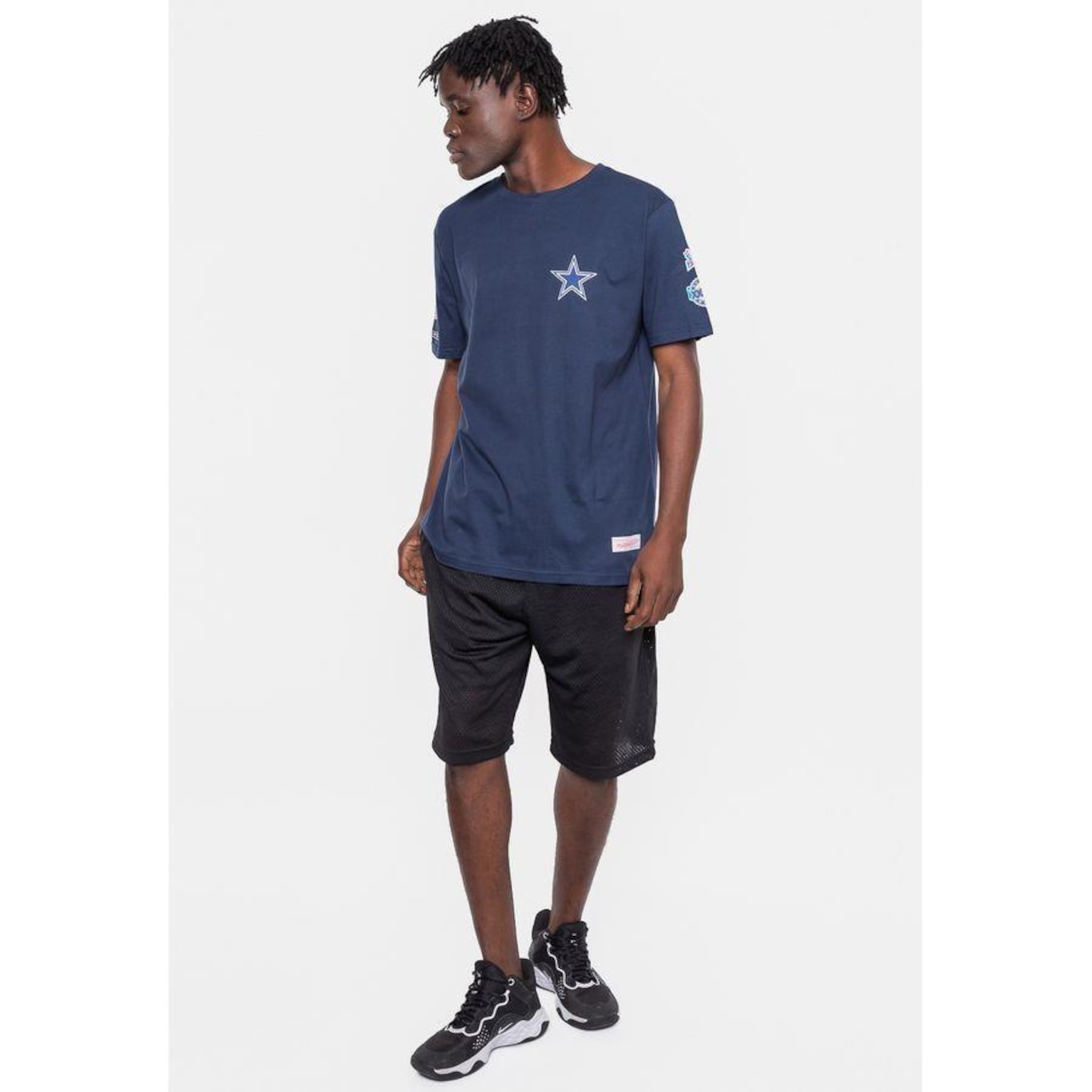 Camiseta Mitchell & Ness Masculina Superbowl Champ Dallas Cowboys   - Mitchell & Ness - Foto 5