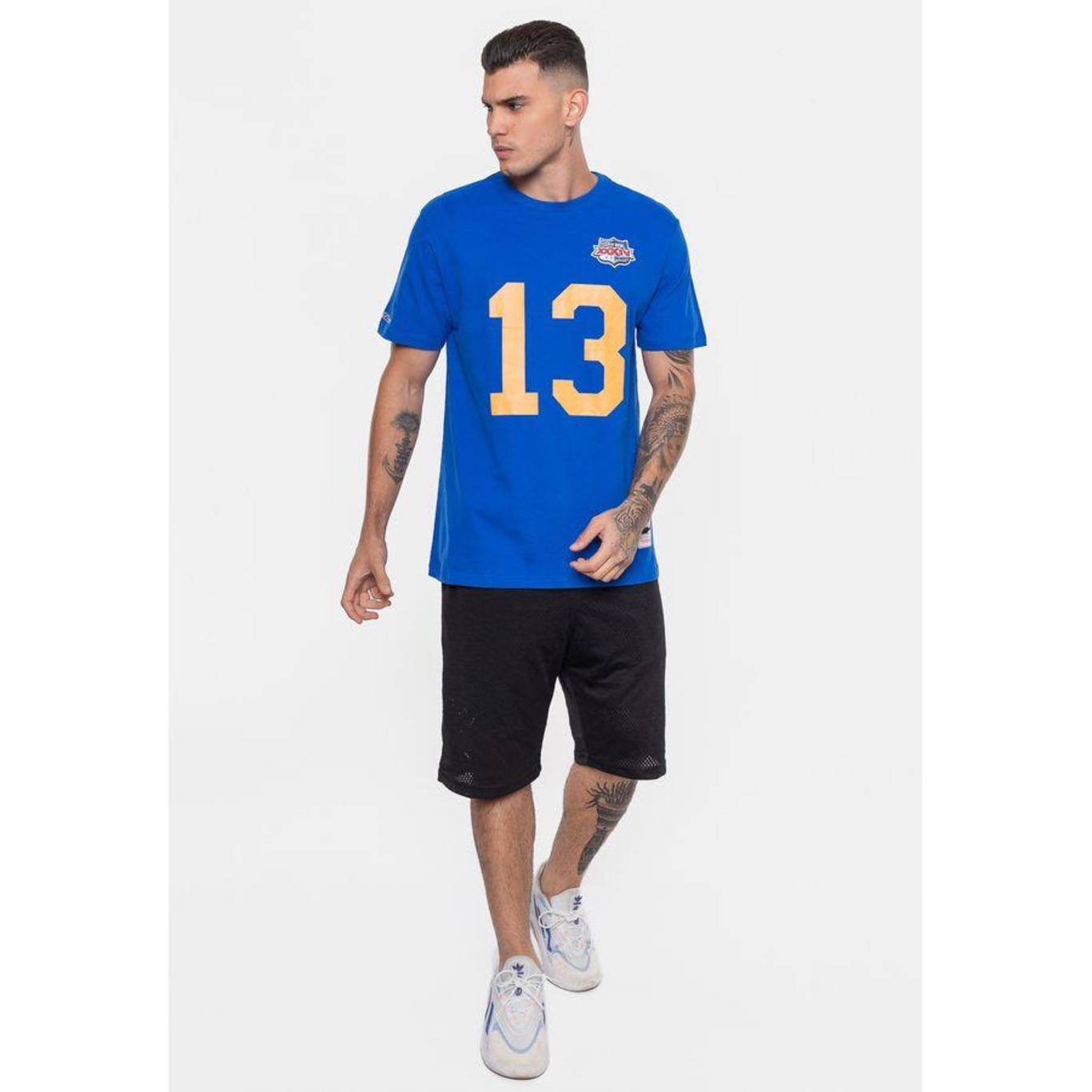 Camiseta Mitchell & Ness Nfl Los Angeles Rams Kurt Warner - Masculina - Foto 5