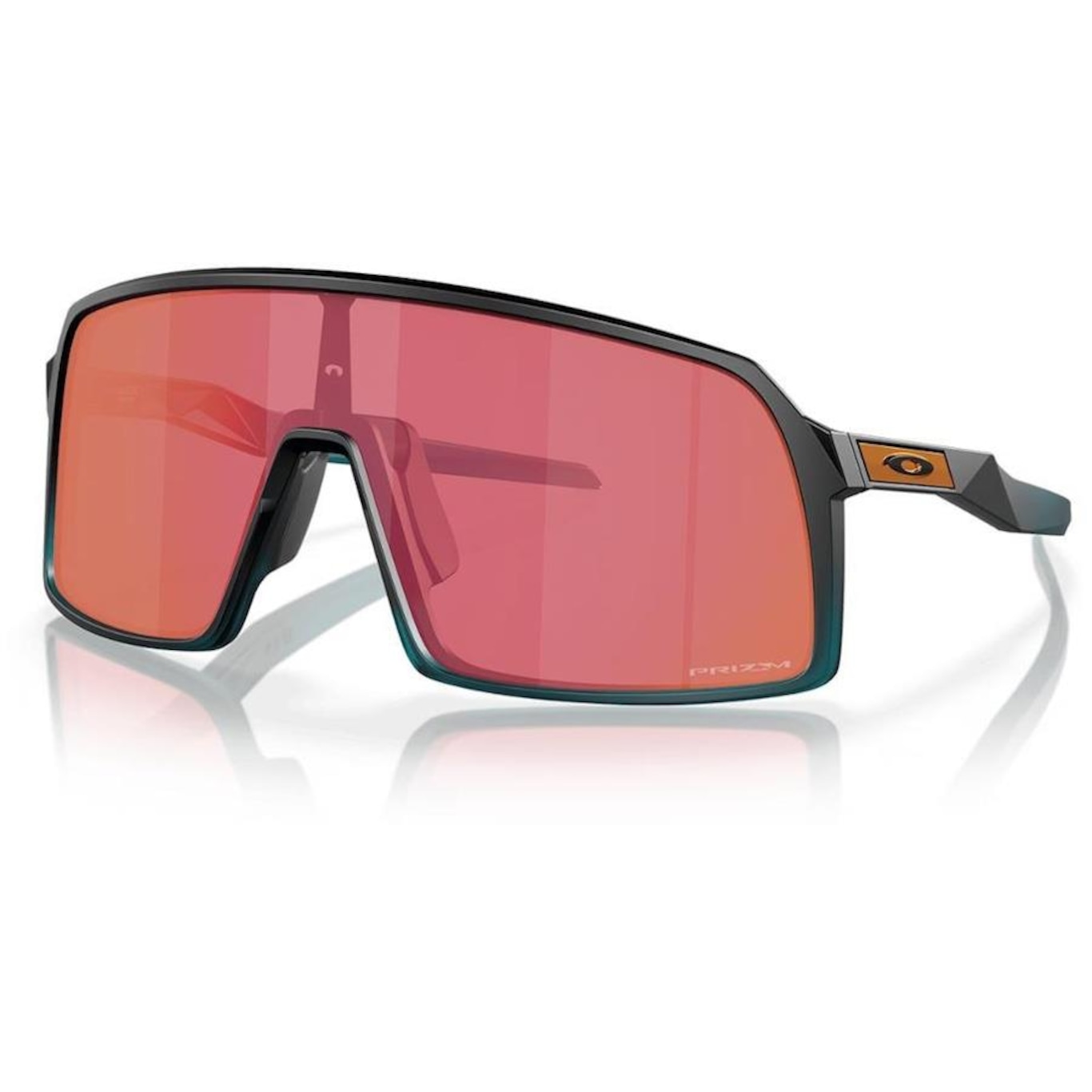 Óculos de Sol Unissex Oakley Sutro Matte Balsam Prizm Trail Torch - Foto 1