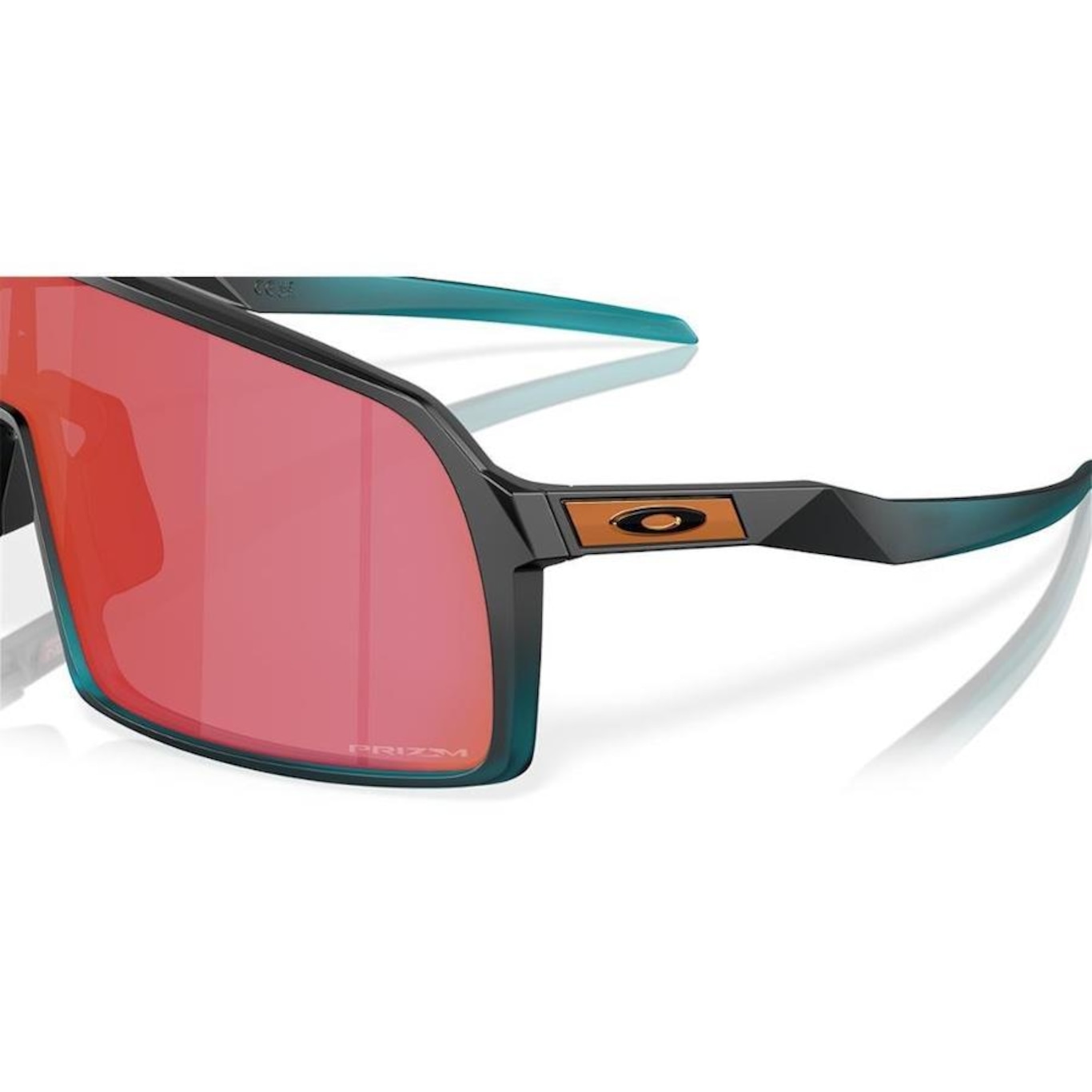 Óculos de Sol Unissex Oakley Sutro Matte Balsam Prizm Trail Torch - Foto 2