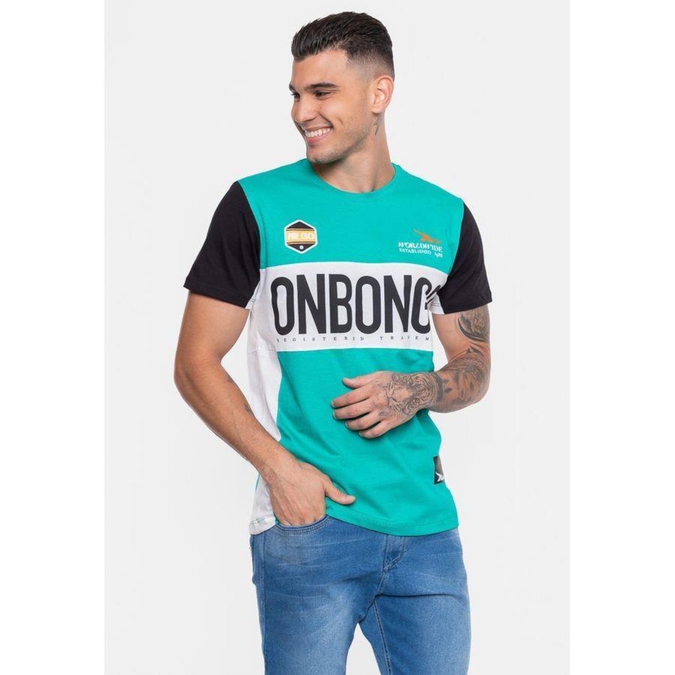 Camiseta Onbongo Especial Spectre - Masculina - Foto 3