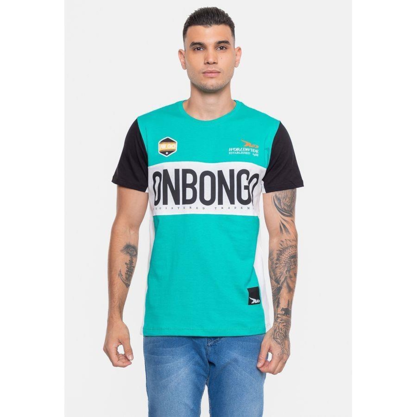 Camiseta Onbongo Especial Spectre - Masculina - Foto 5