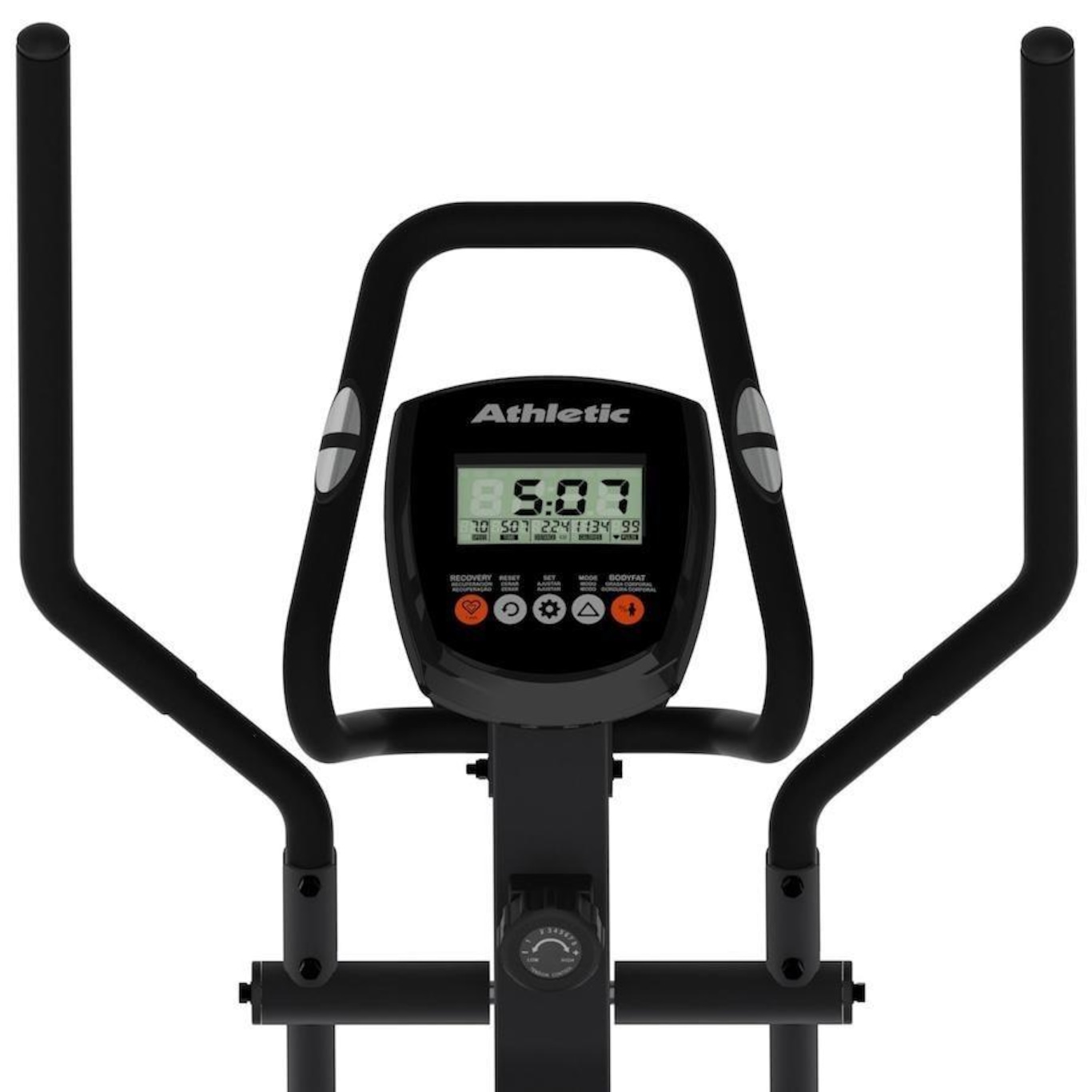 Elíptico Athletic Amazon Profissional 1600E 8 Níveis - Foto 4