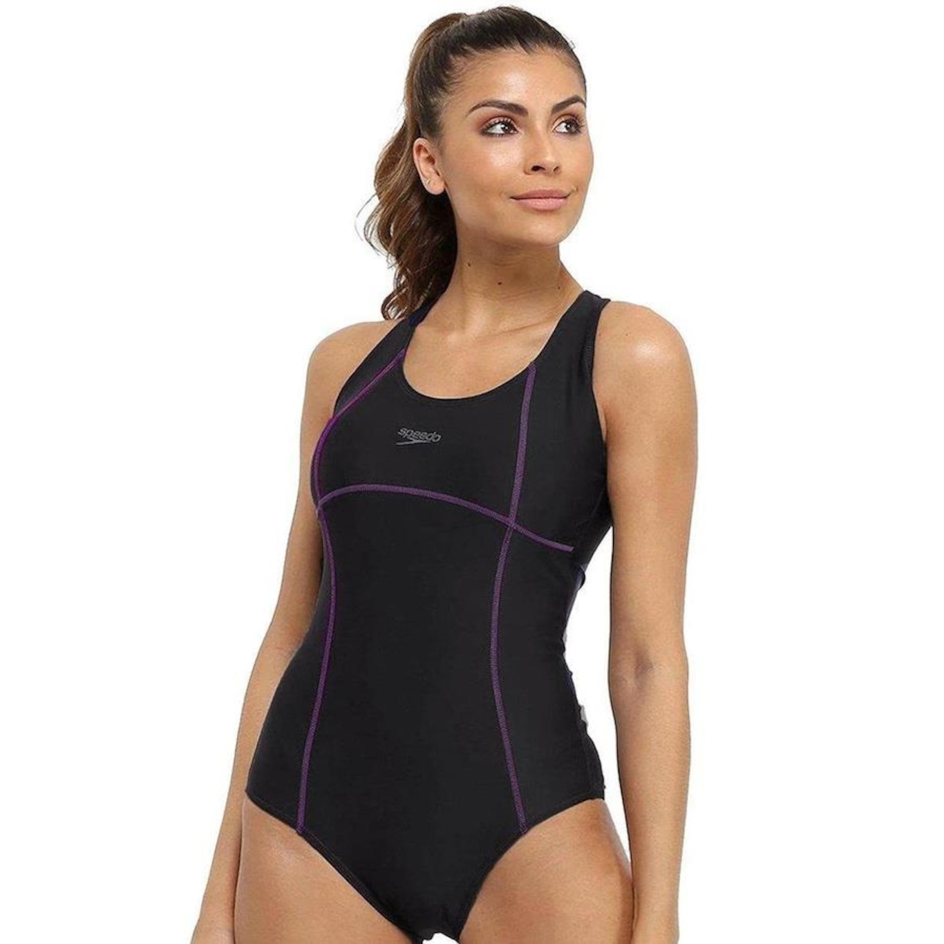 Maiô Speedo Maillot Cozy - Adulto - Foto 1